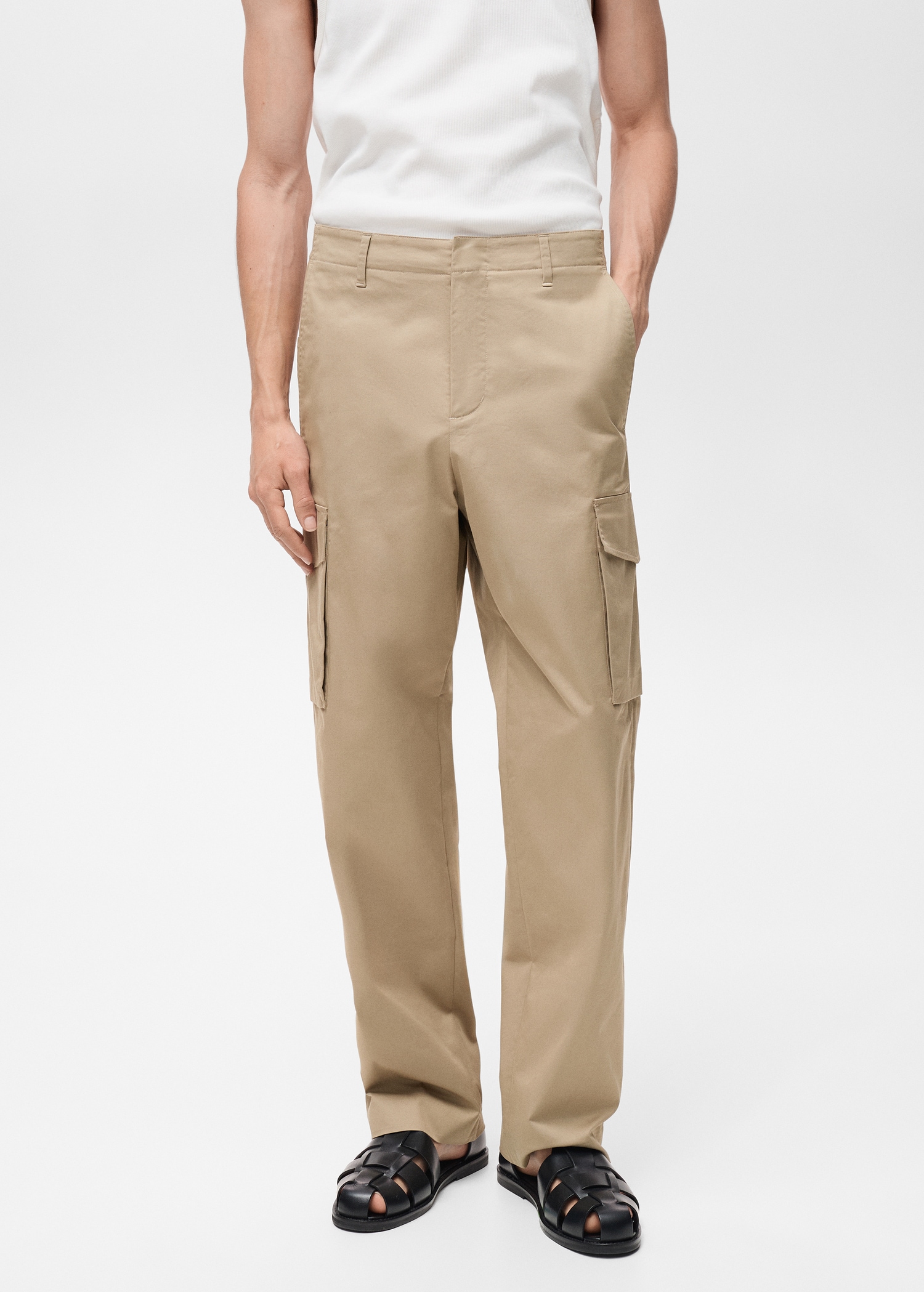 Relaxed-fit cargo trousers - Main Image