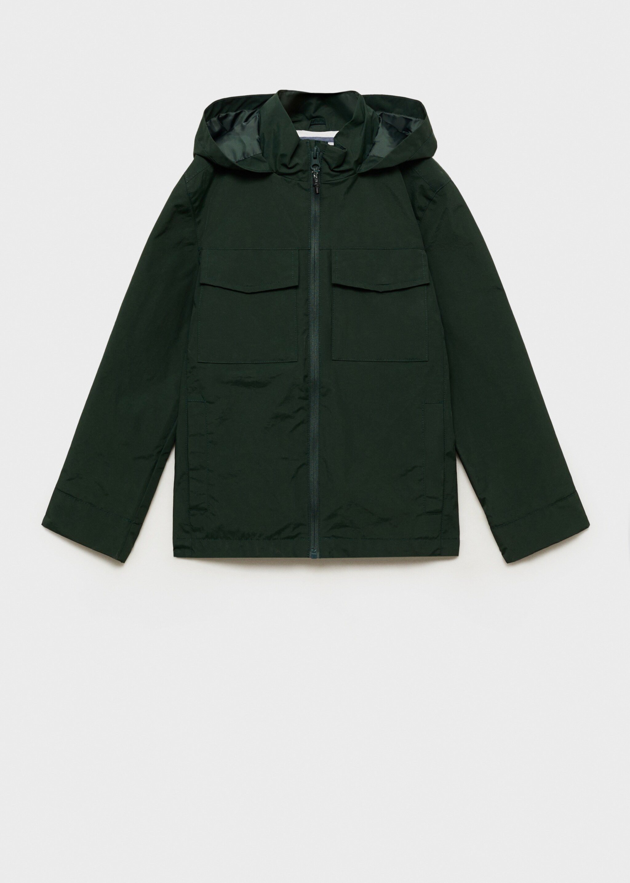 Nepromokavá parka s kapucí - Zboží bez modelu