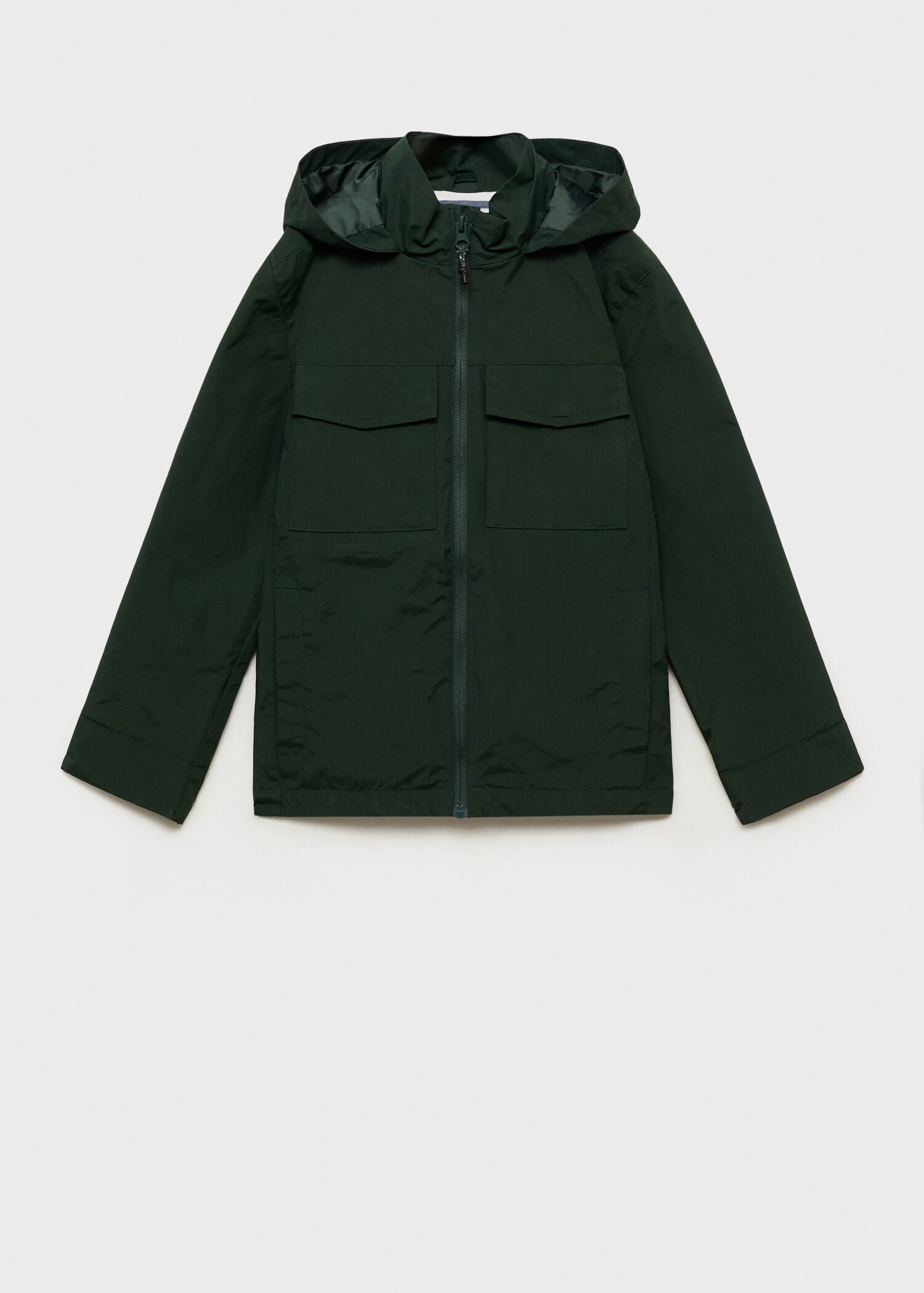 Nepromokavá parka s kapucí - Zboží bez modelu