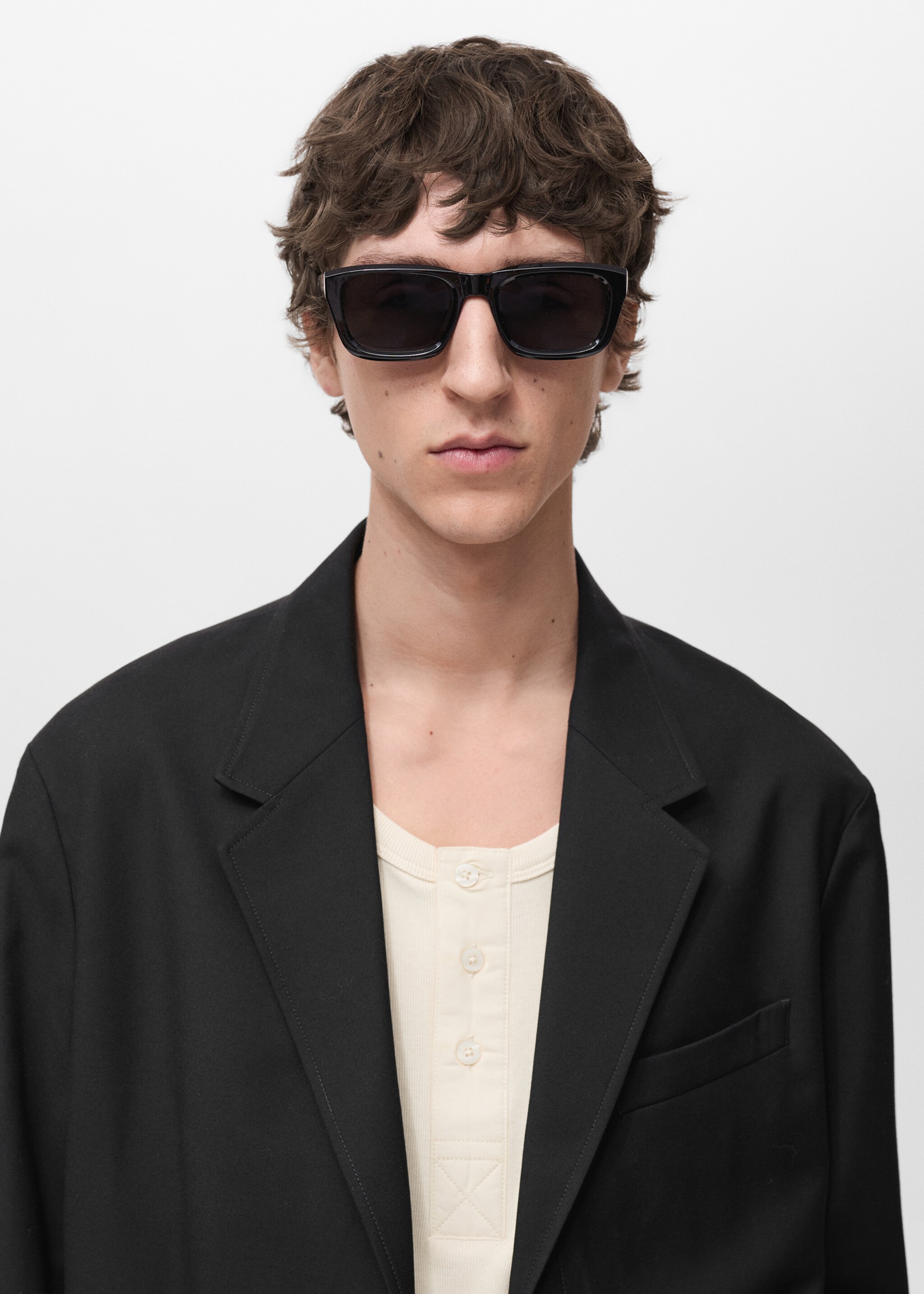 Relaxed fit suit blazer - Details of the article 1
