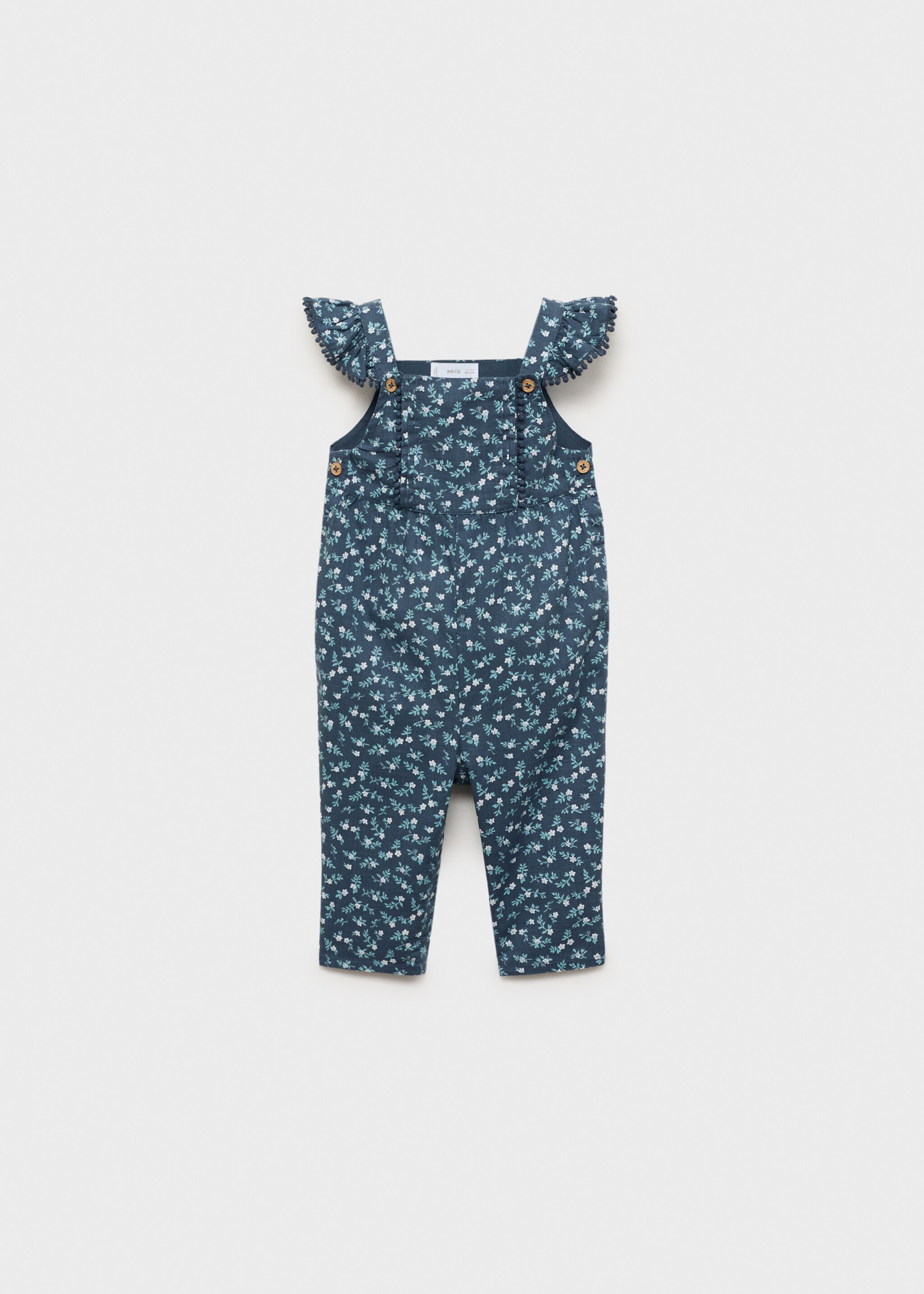 Ruffled printed dungarees - Article without model