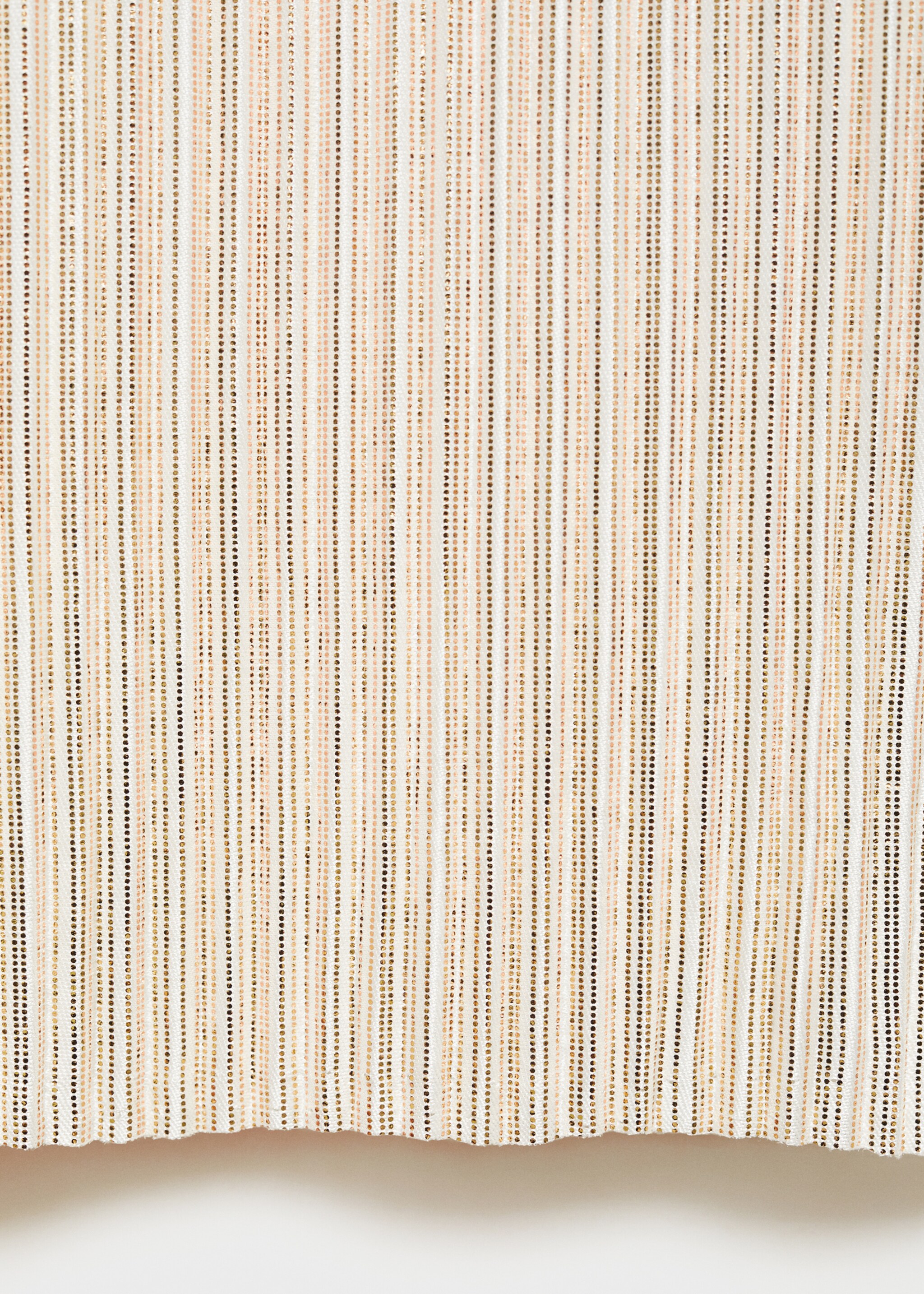 Pleated straight trousers - Details of the article 0