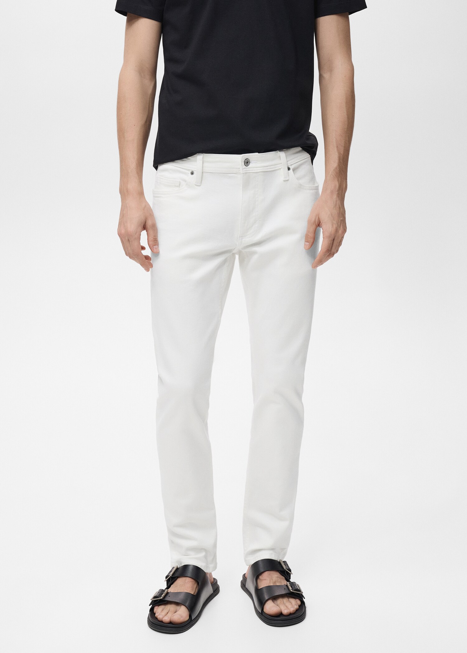 Jeans Jan slim fit bianchi - Piano medio