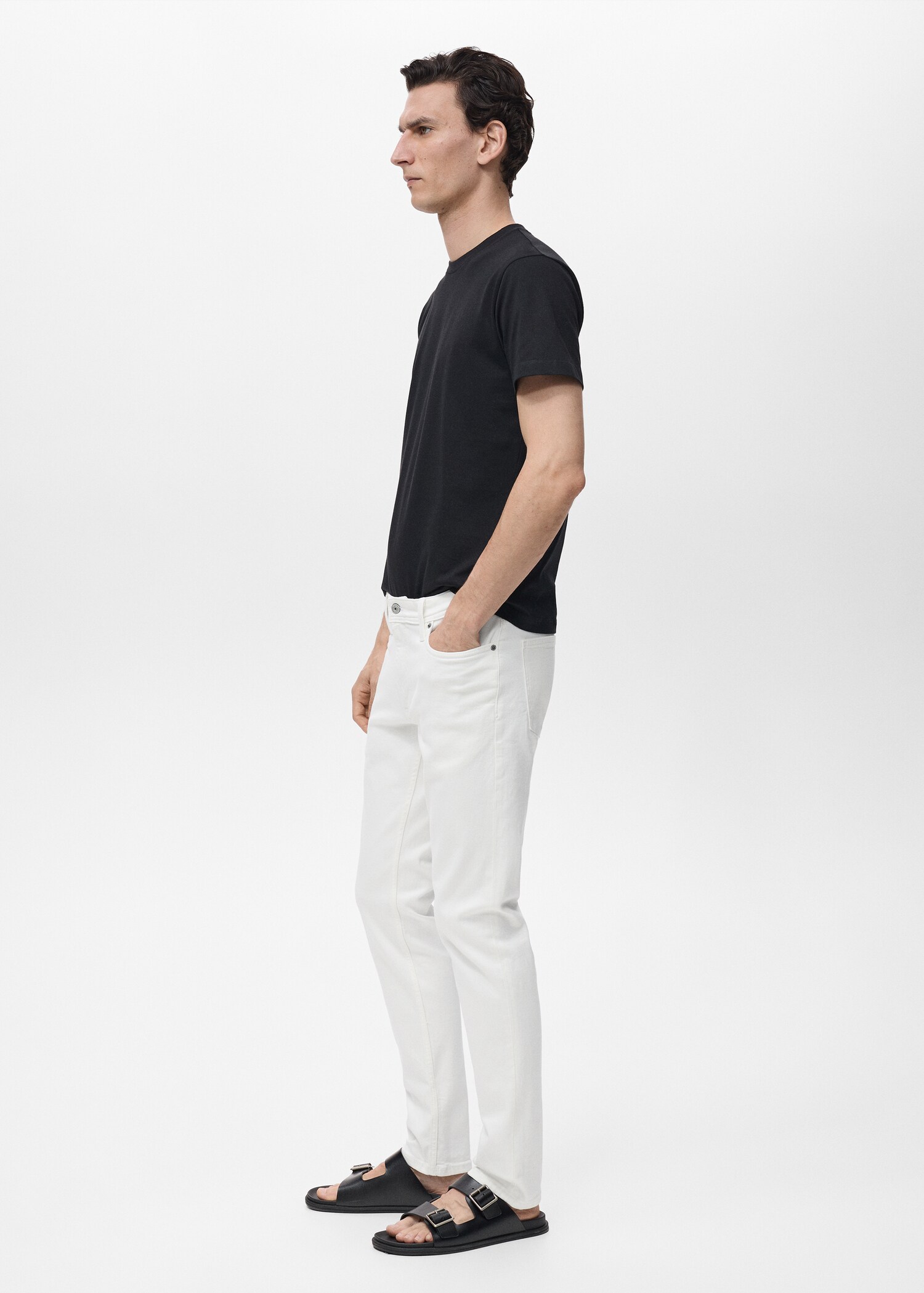 Jeans Jan slim fit bianchi - Dettaglio dell'articolo 5