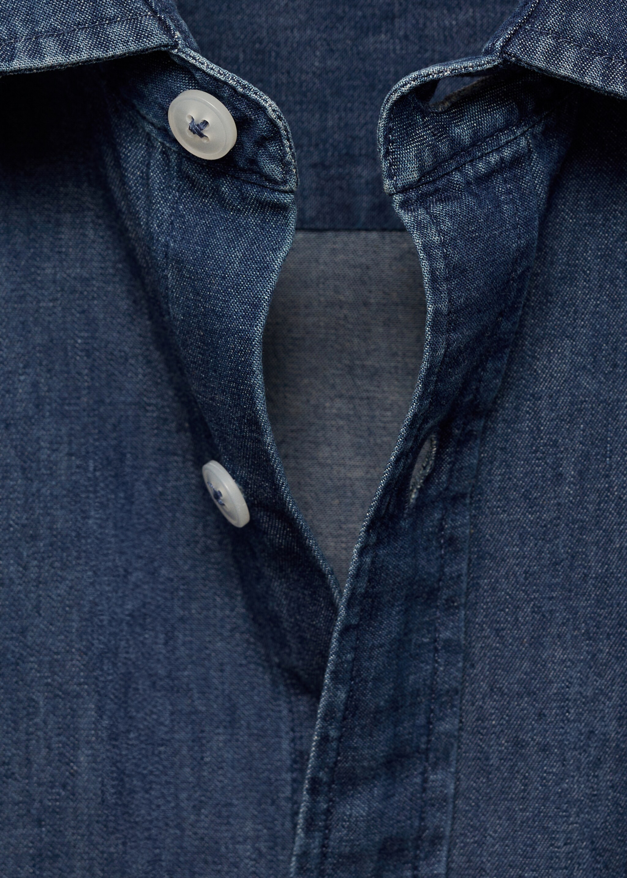 Chemise chambray 100 % coton - Détail de l'article 8