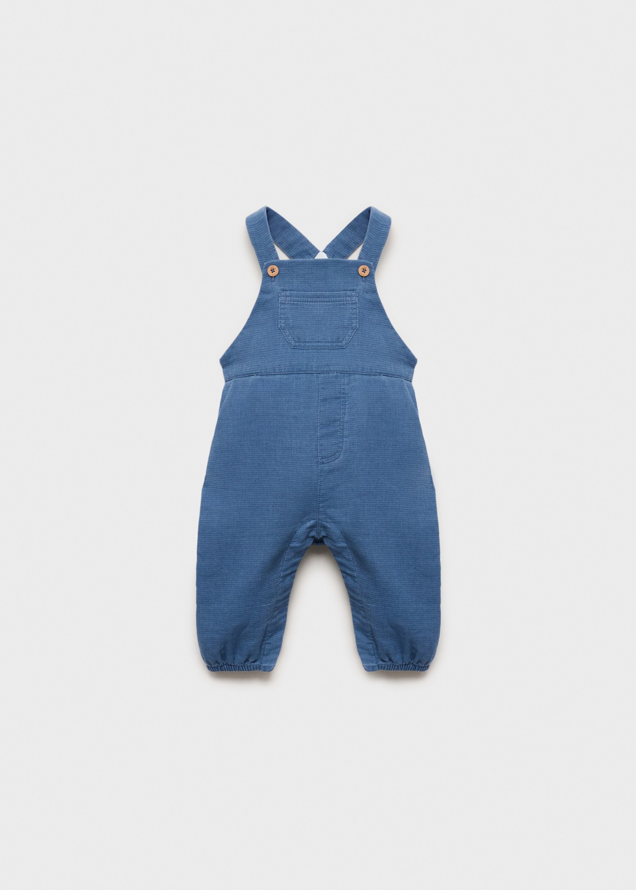 Long cotton dungarees - Article without model