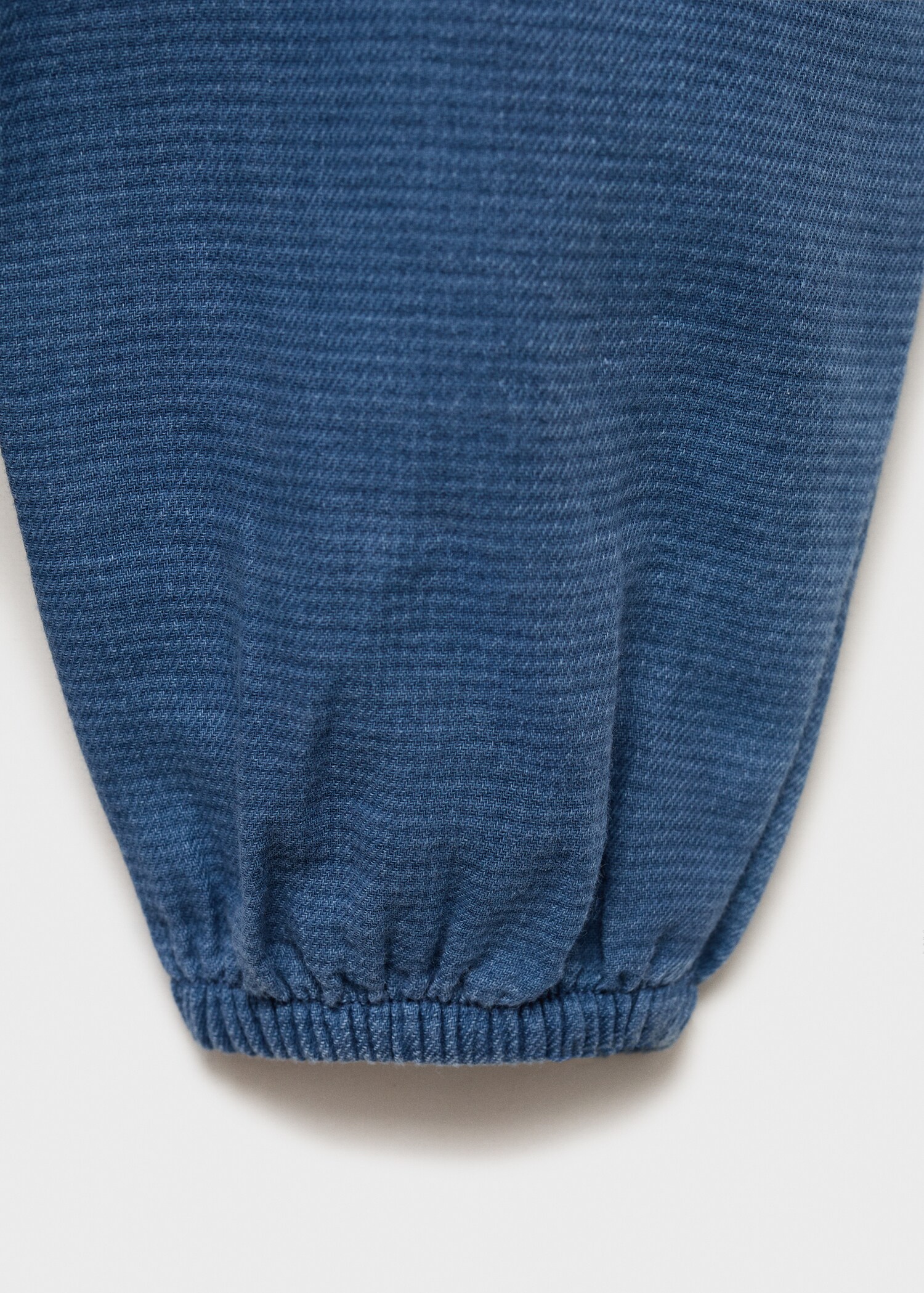 Long cotton dungarees - Details of the article 0