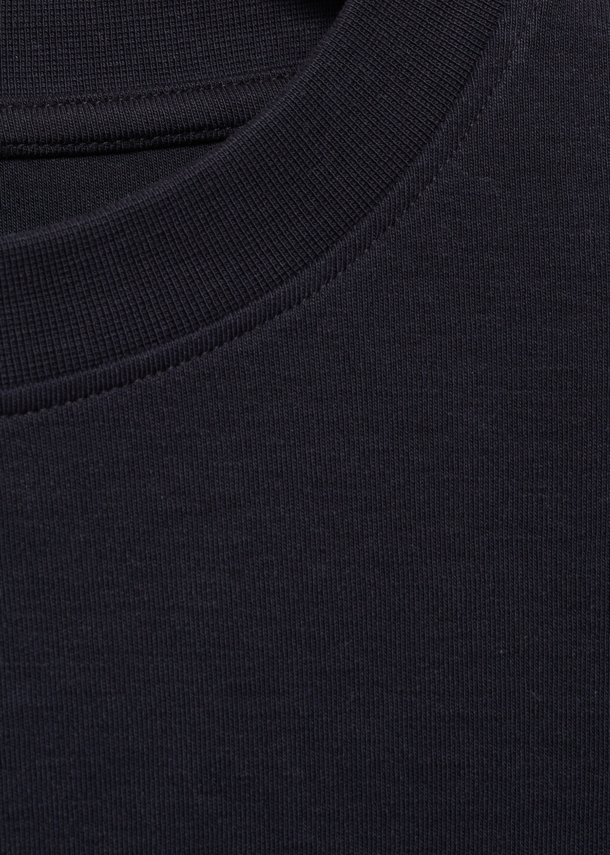 Oversize cotton pocket T-shirt - Details of the article 8
