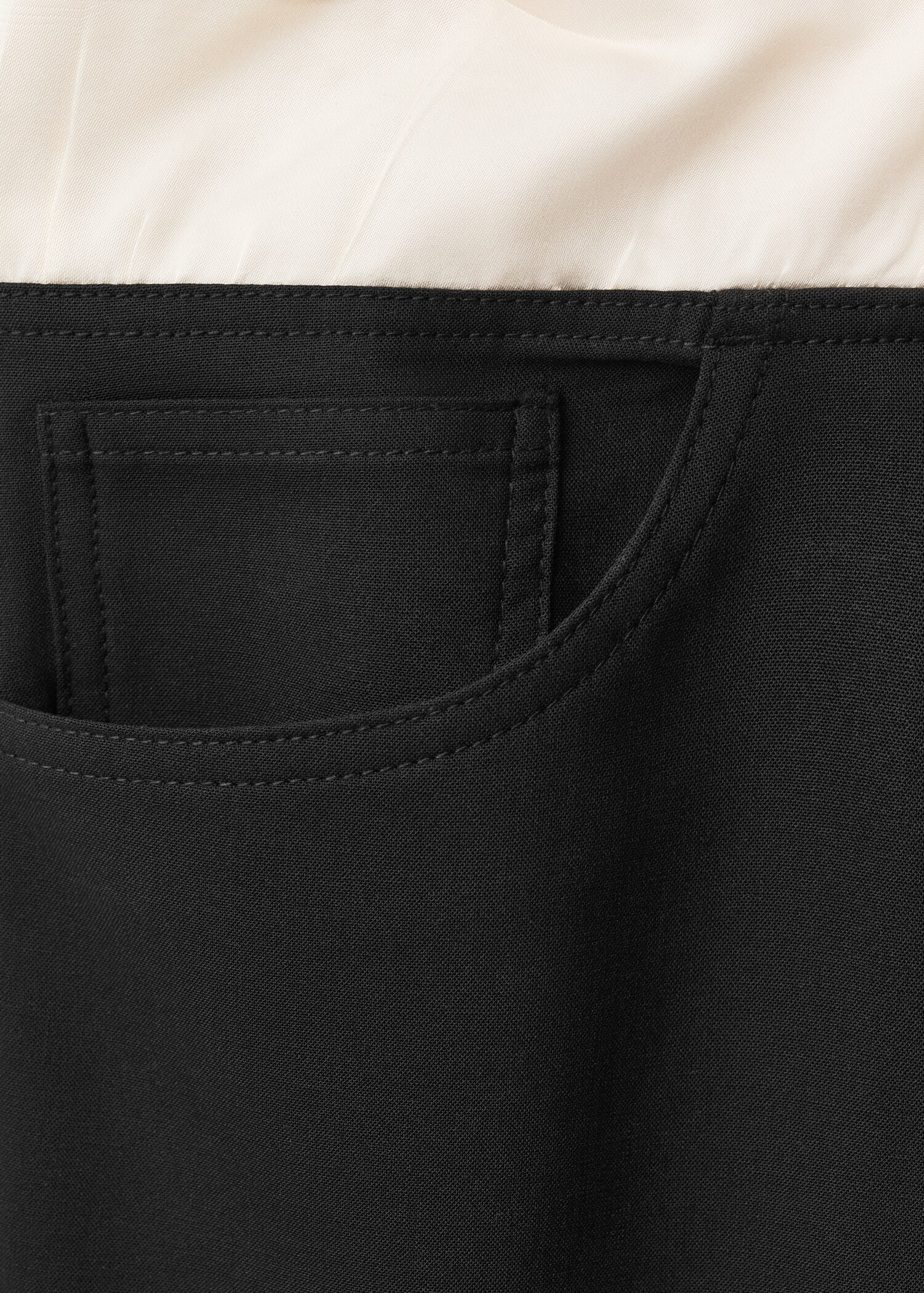 Pantalon de jogging en laine mélangée combiné - Détail de l'article 8