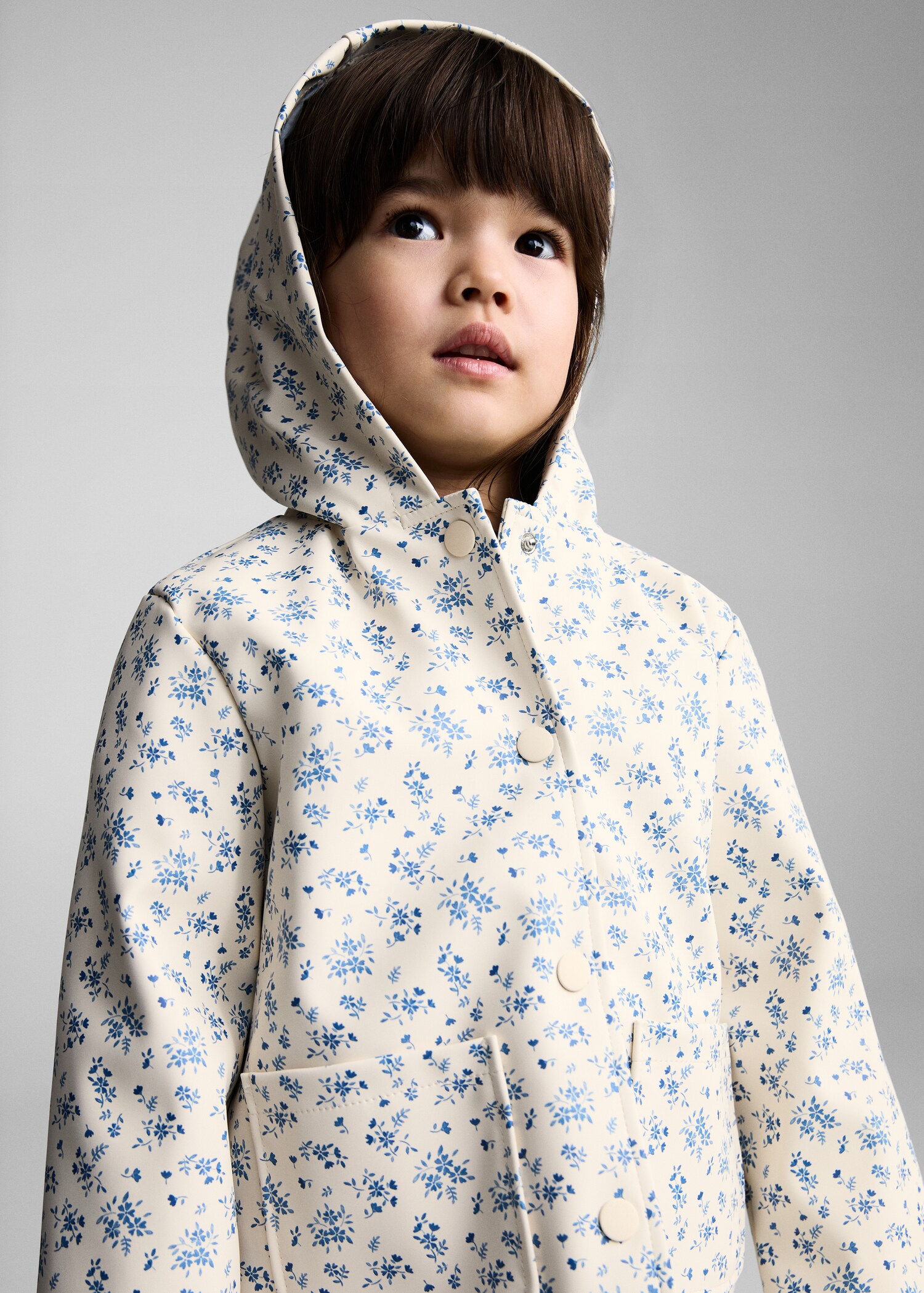 Hooded water-repellent parka - Details of the article 4