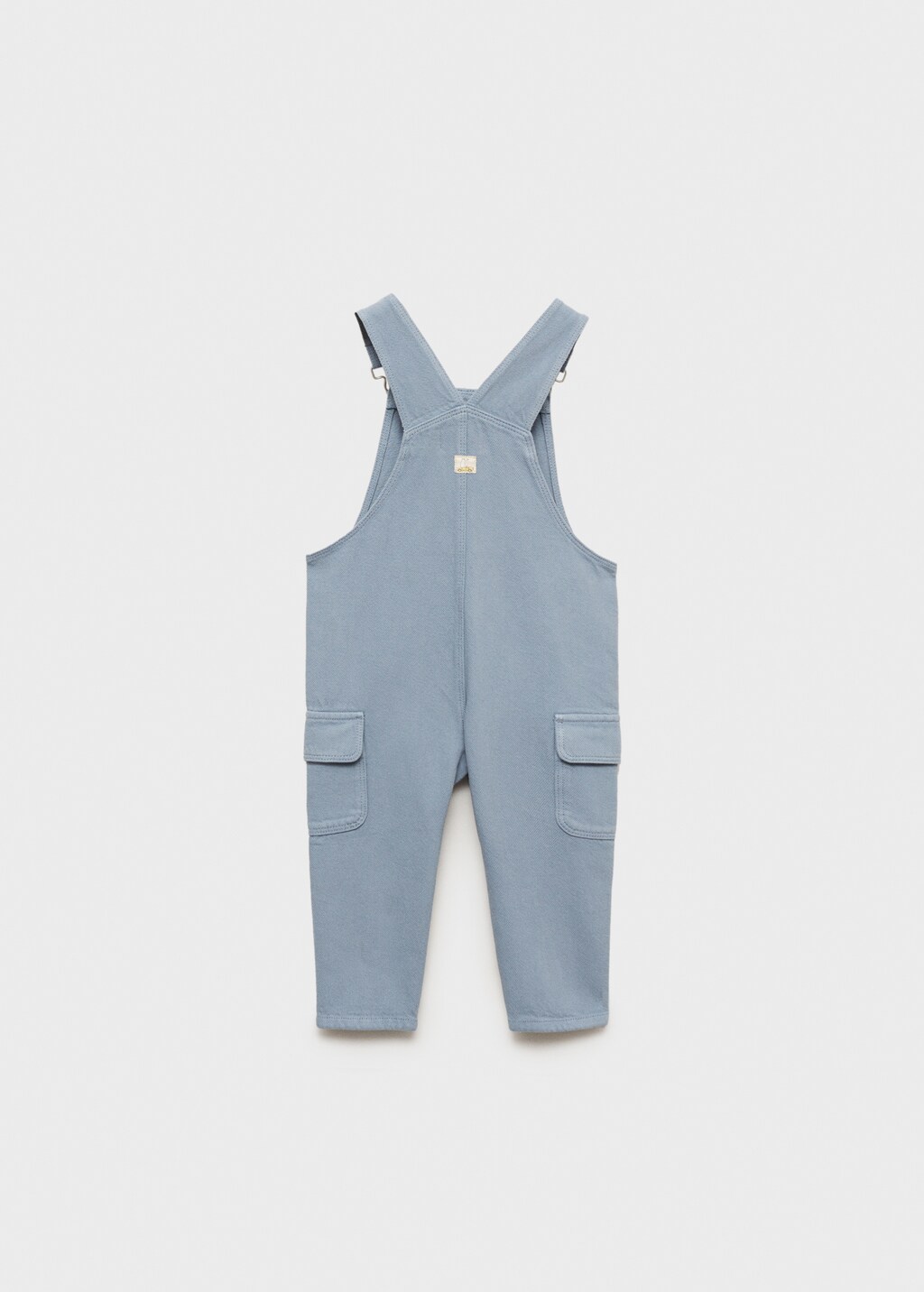 Short cotton dungarees - Kids | MANGO USA