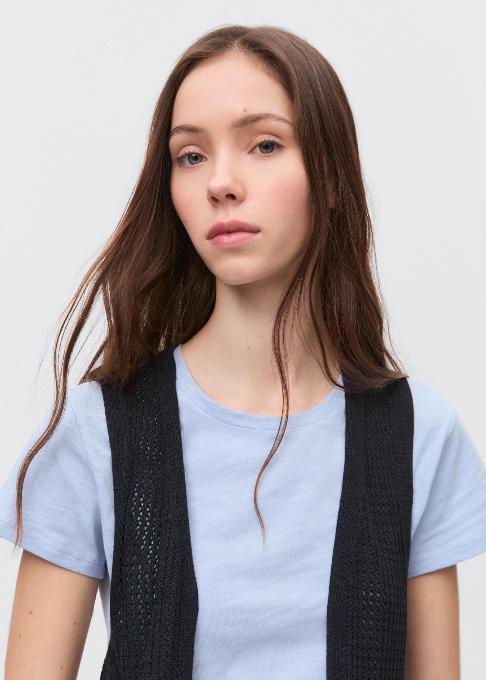 Long gilet - Details of the article 1