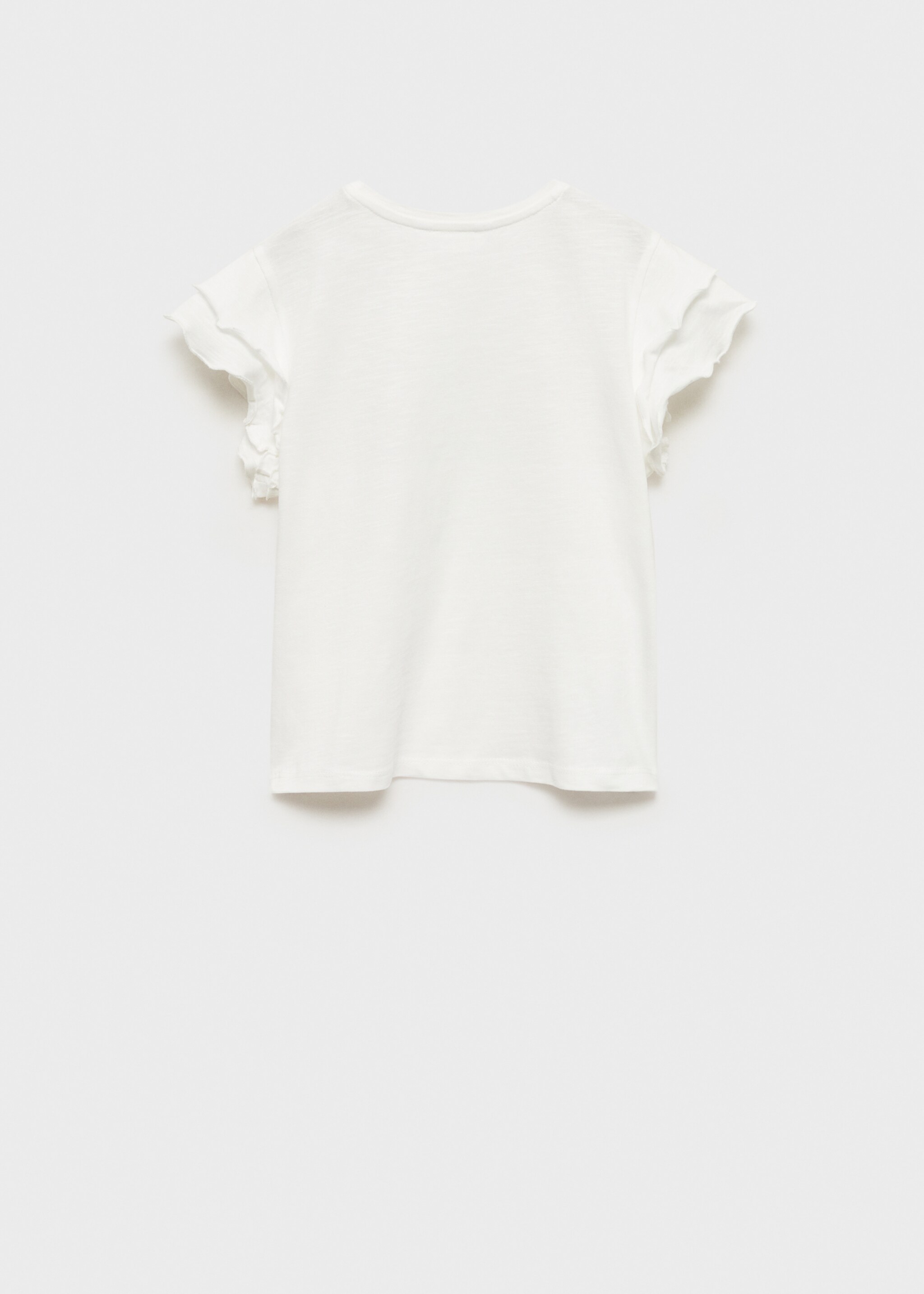 Camiseta estampada volantes - Reverso del artículo