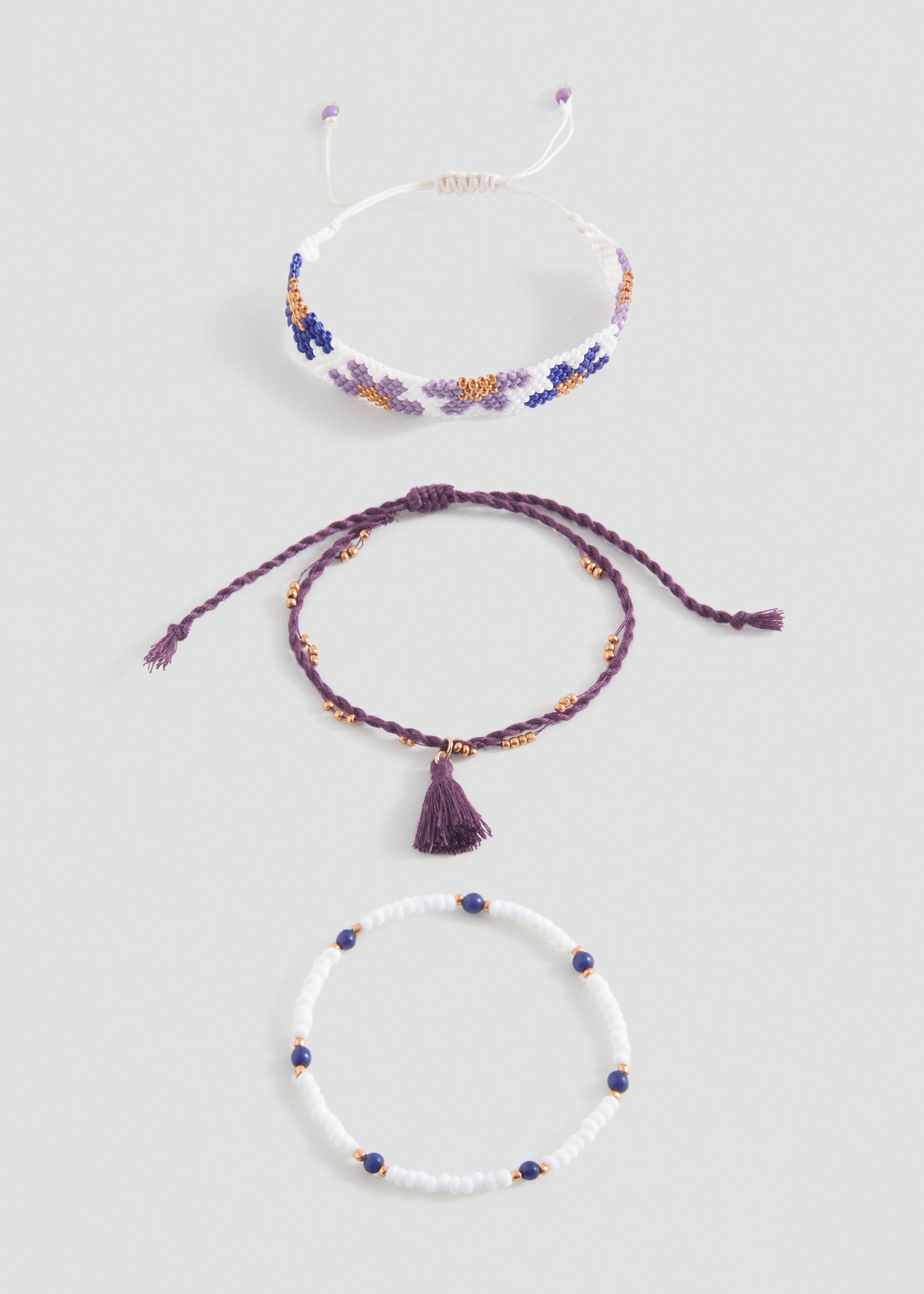 Set bracelets combinés - Plan moyen