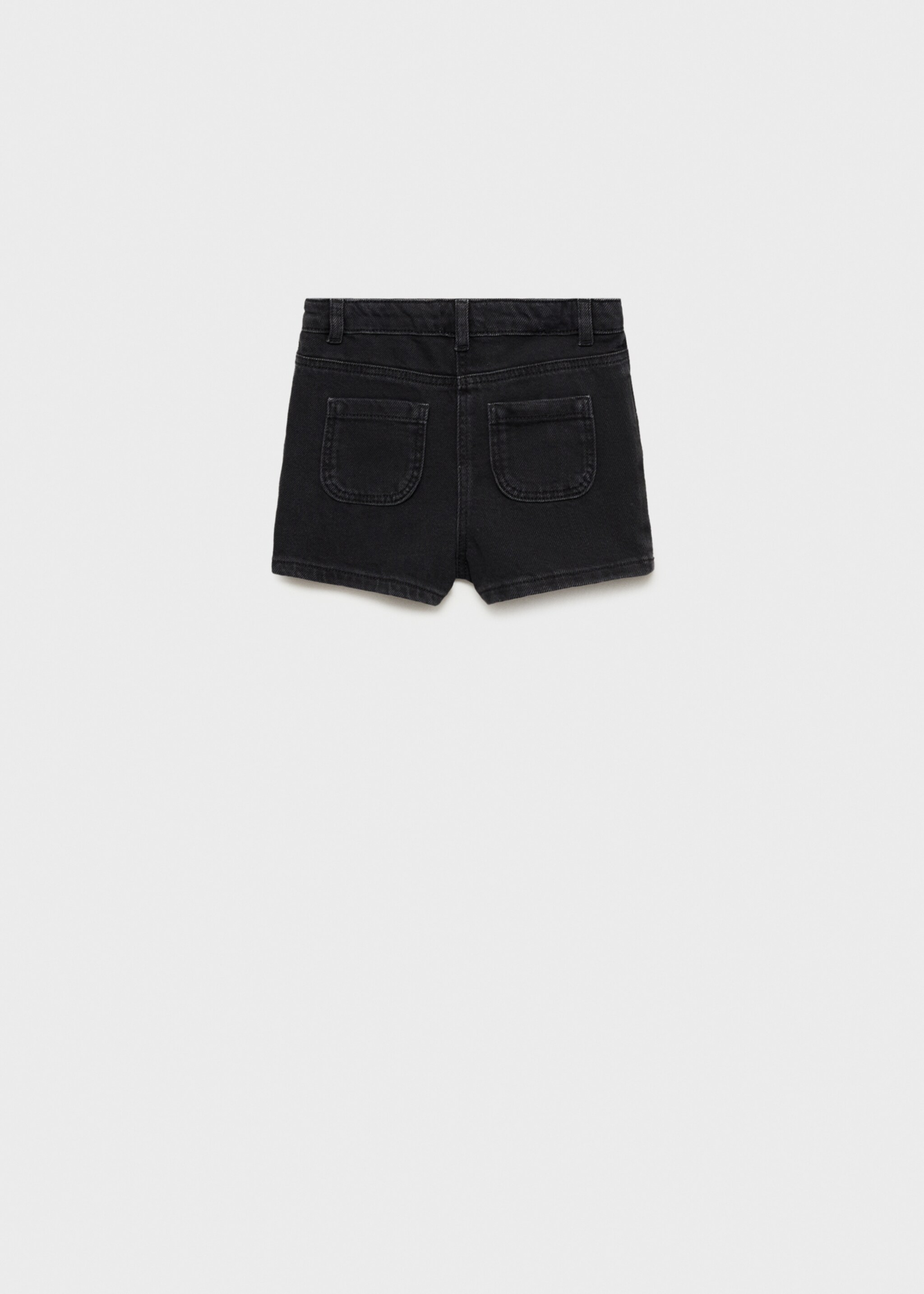 Wrapped denim skort - Reverse of the article