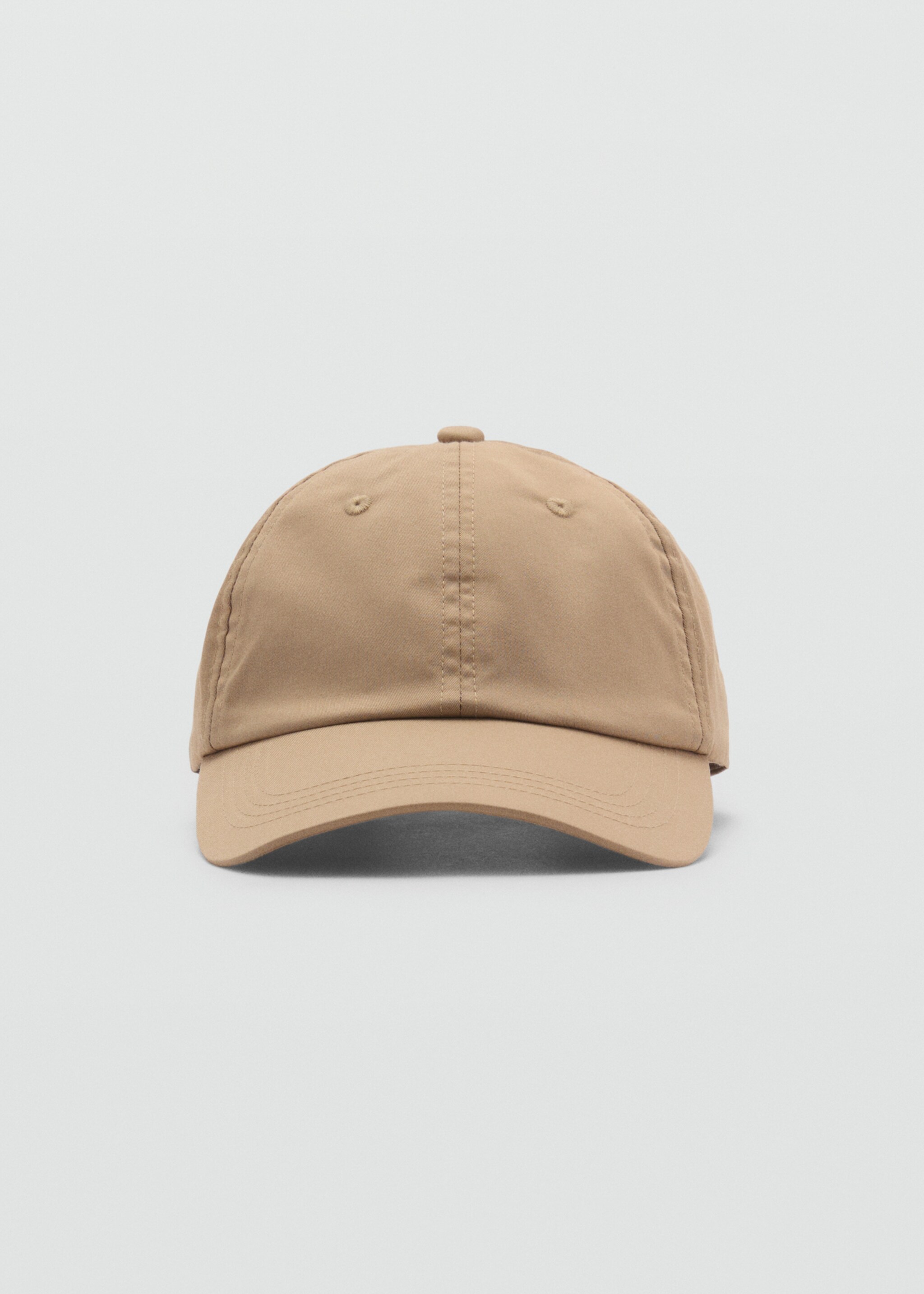 Gorra algodón visera - Plano medio