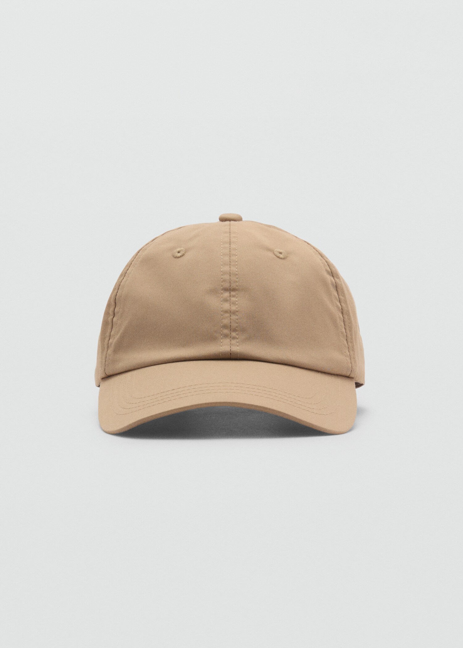 Gorra algodón visera - Plano medio