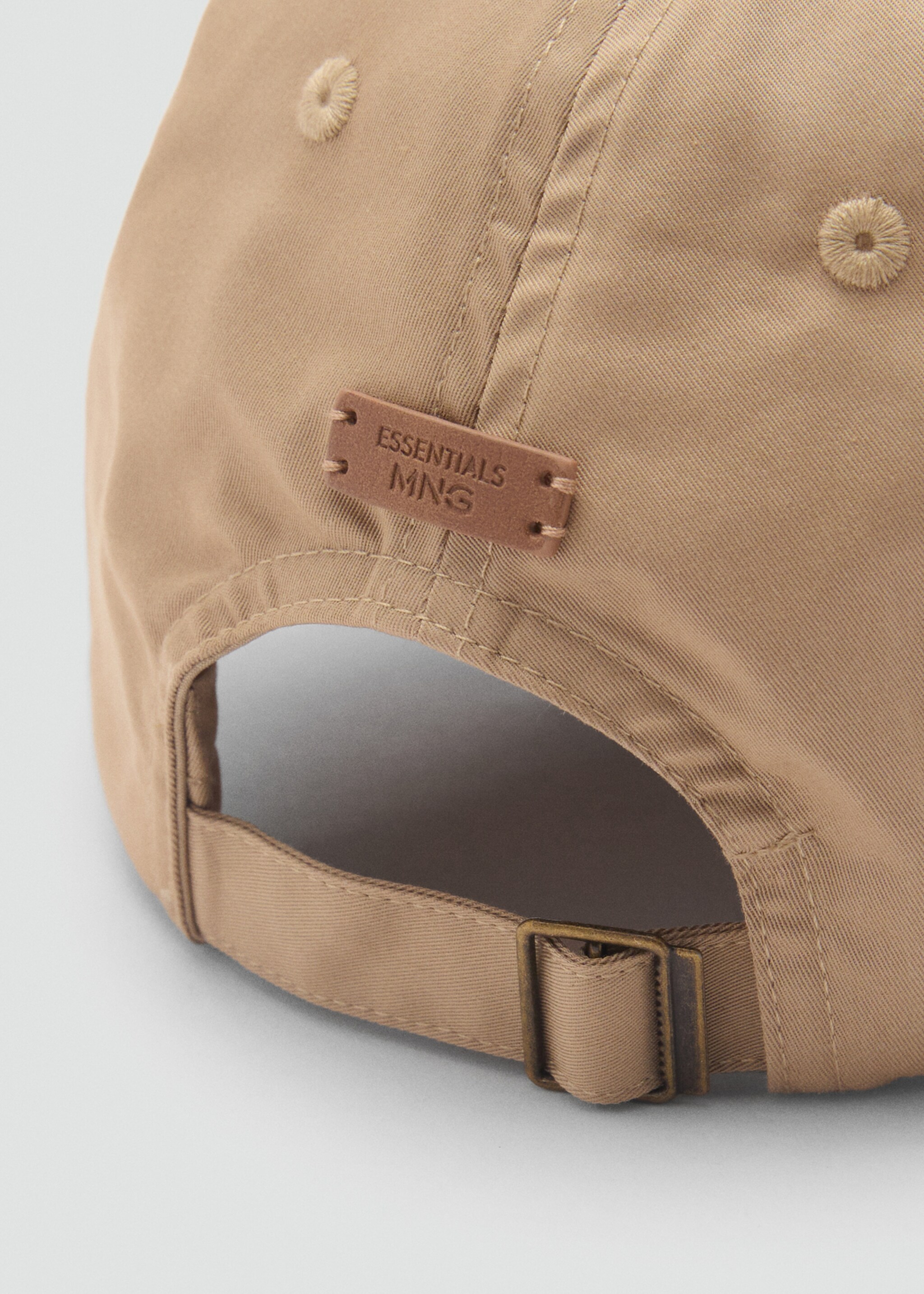 Gorra algodón visera - Detalle del artículo 1