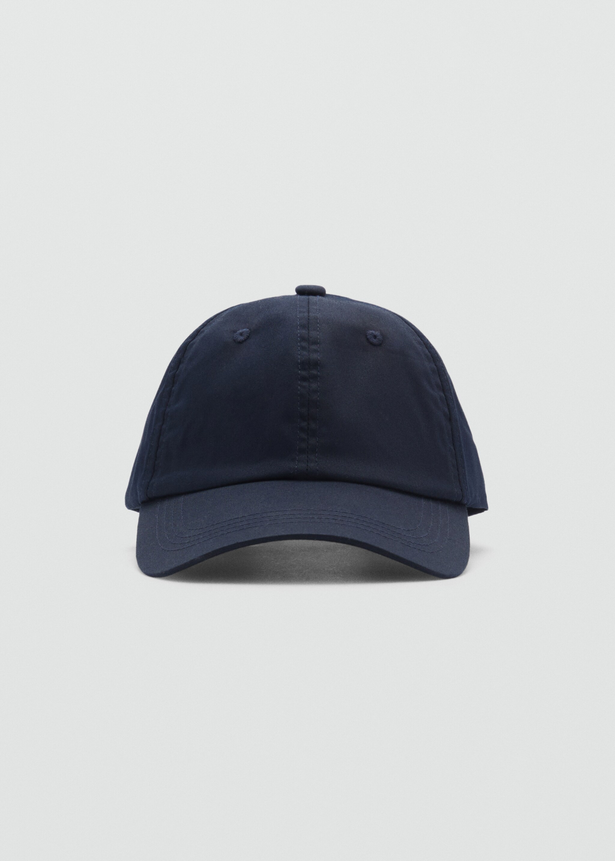 Gorra algodón visera - Plano medio