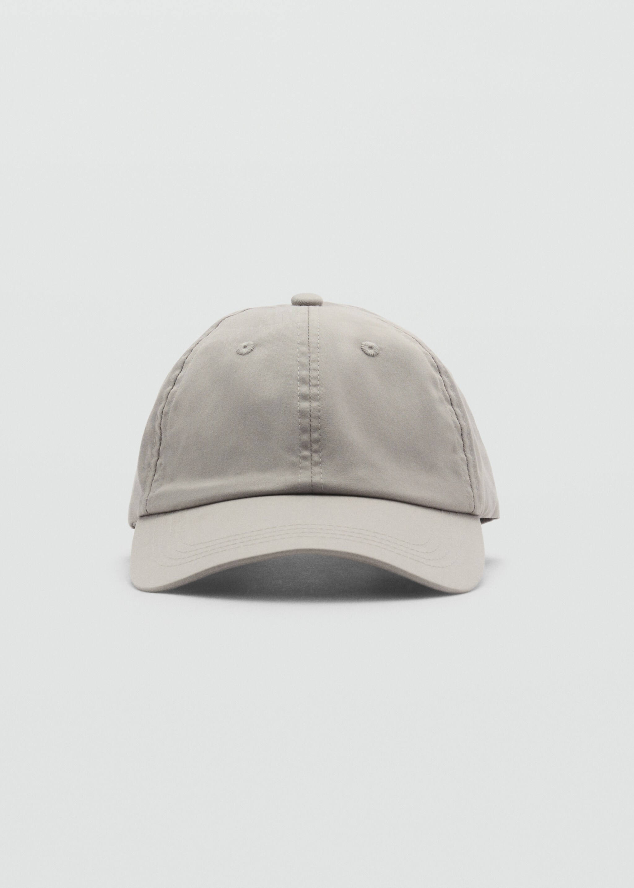 Gorra algodón visera - Plano medio
