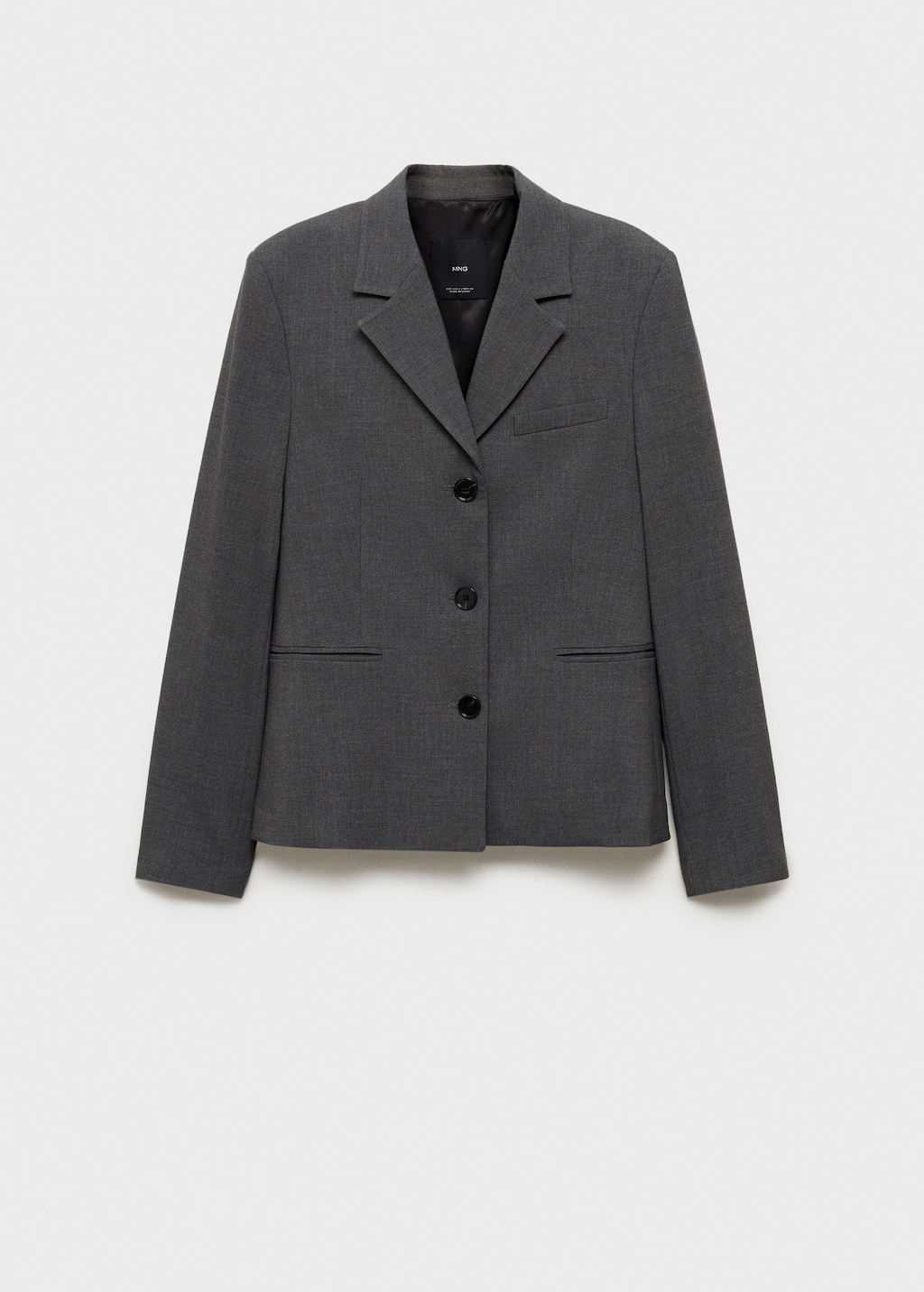 Straight button suit blazer - Women | MANGO USA Straight button suit blazer - Women | MANGO USA