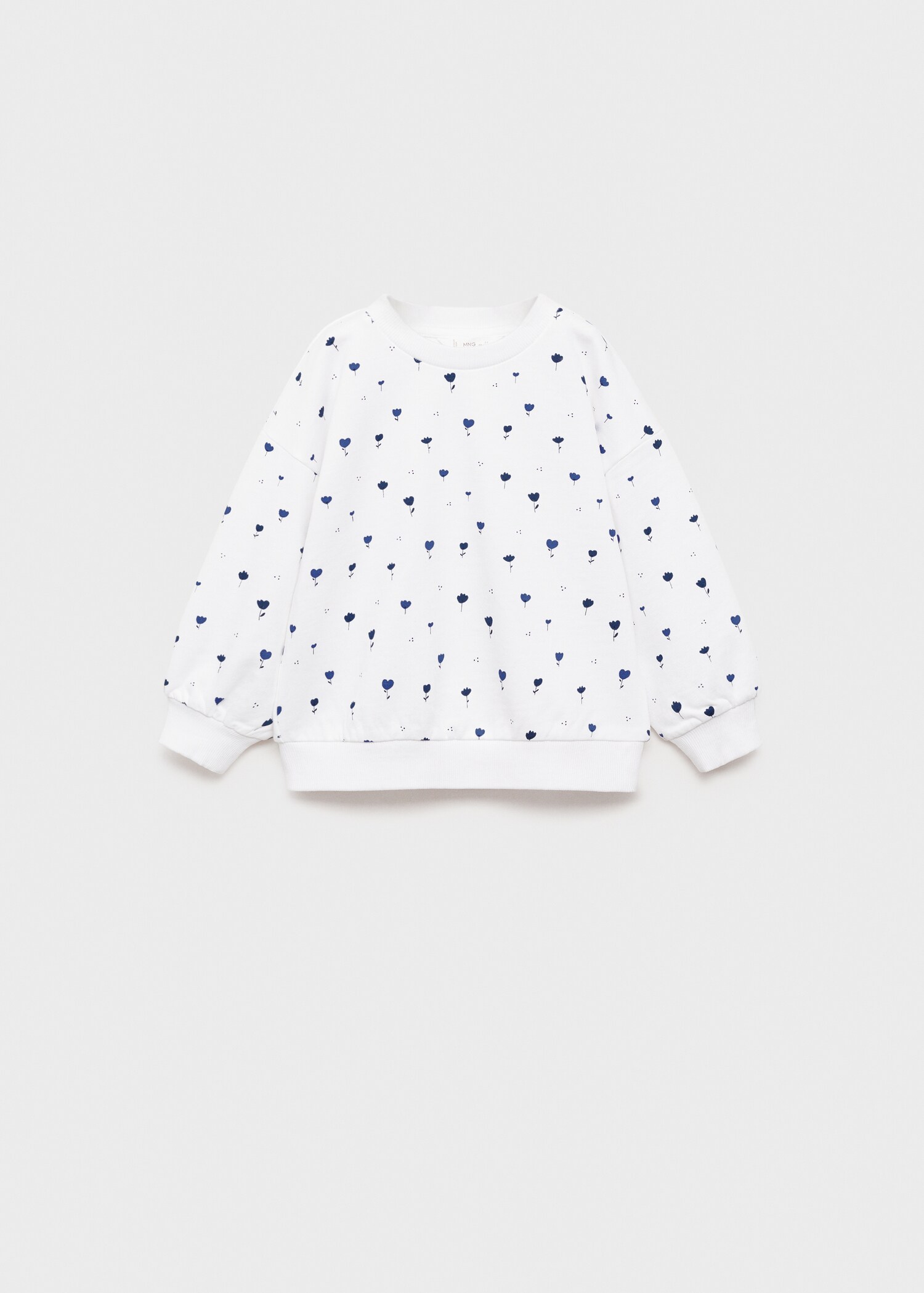 Printed cotton sweatshirt - Article without model