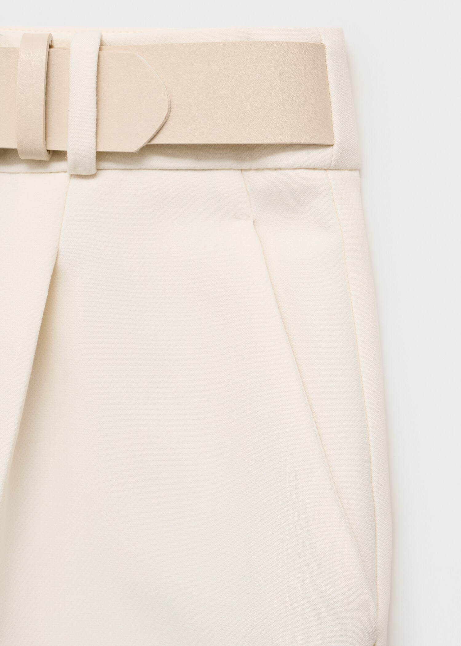Belt straight-fit pants - Details of the article 8