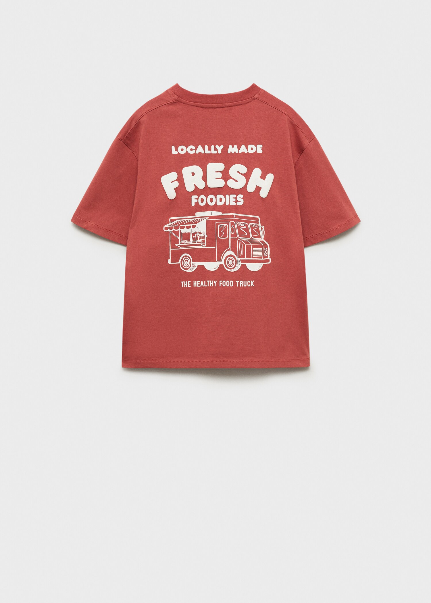 Camiseta estampado relieve - Reverso del artículo