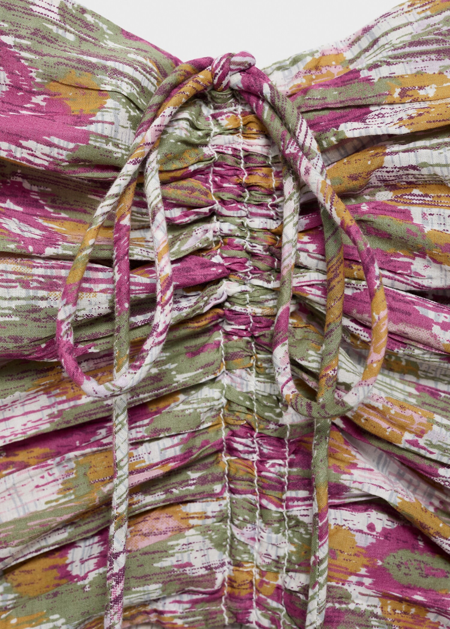 Ruched cotton top - Details of the article 8