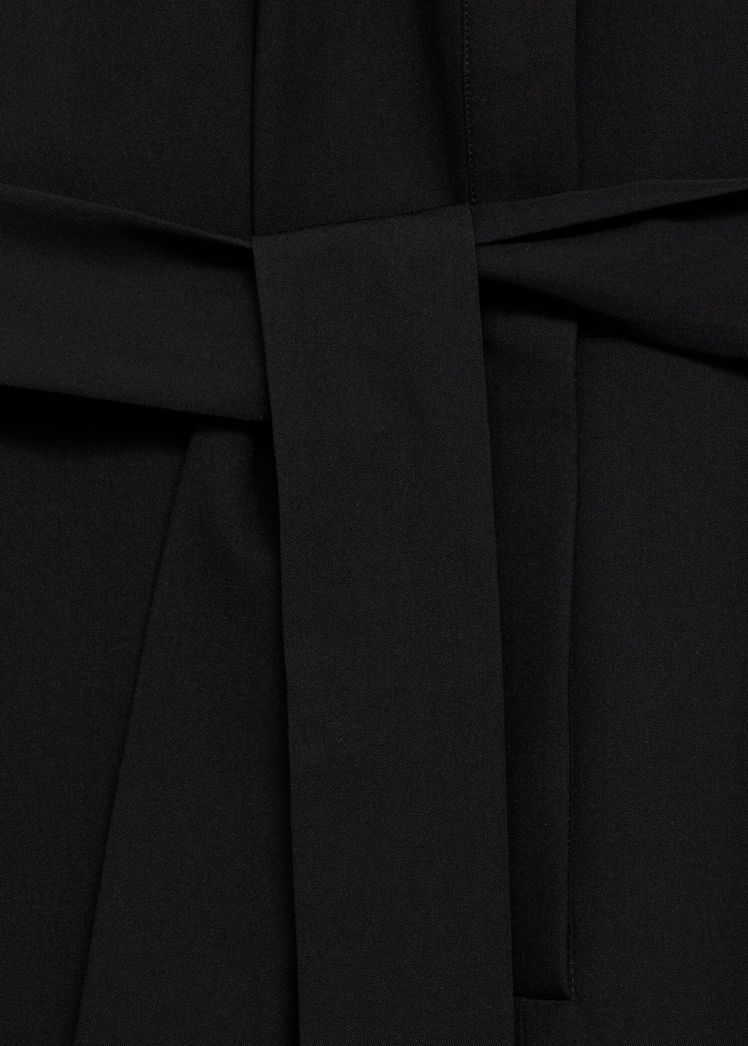 Straight-fit jumpsuit with belt - Details of the article 8