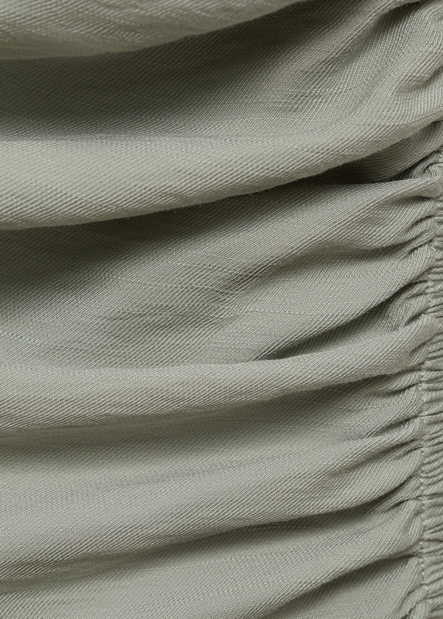 Asymmetrical draped short dress - Details of the article 0