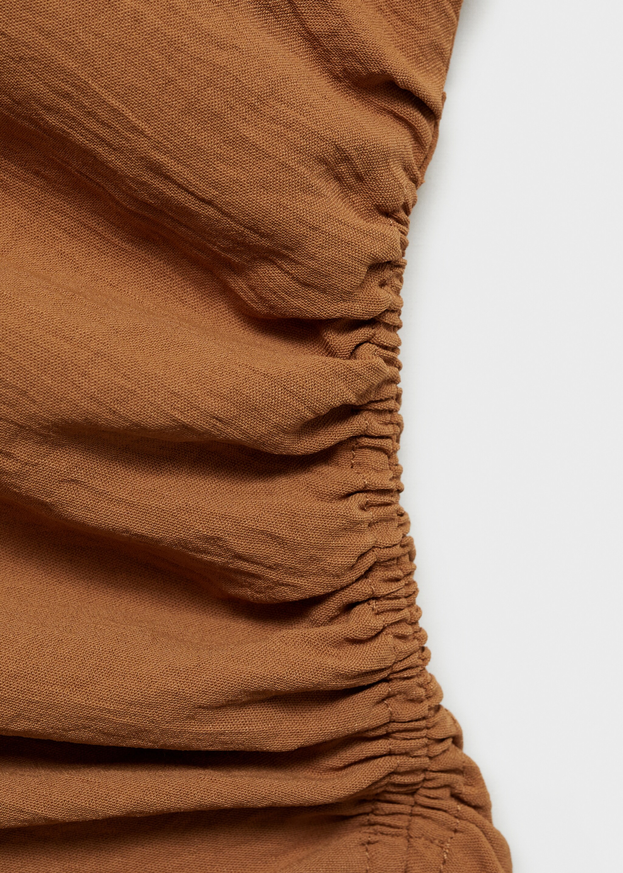 Asymmetric ruched top - Details of the article 8