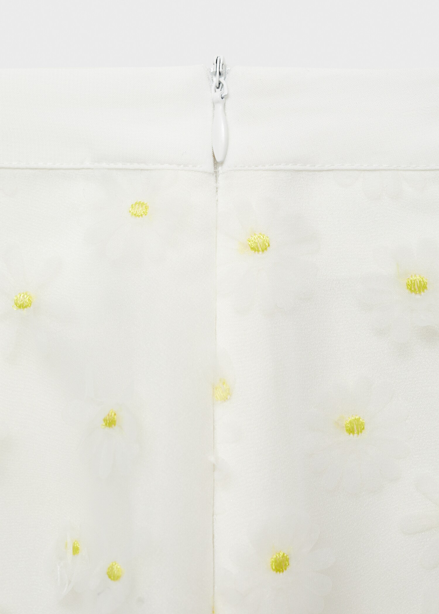 Falda semitransparente bordado flores - Detalle del artículo 0