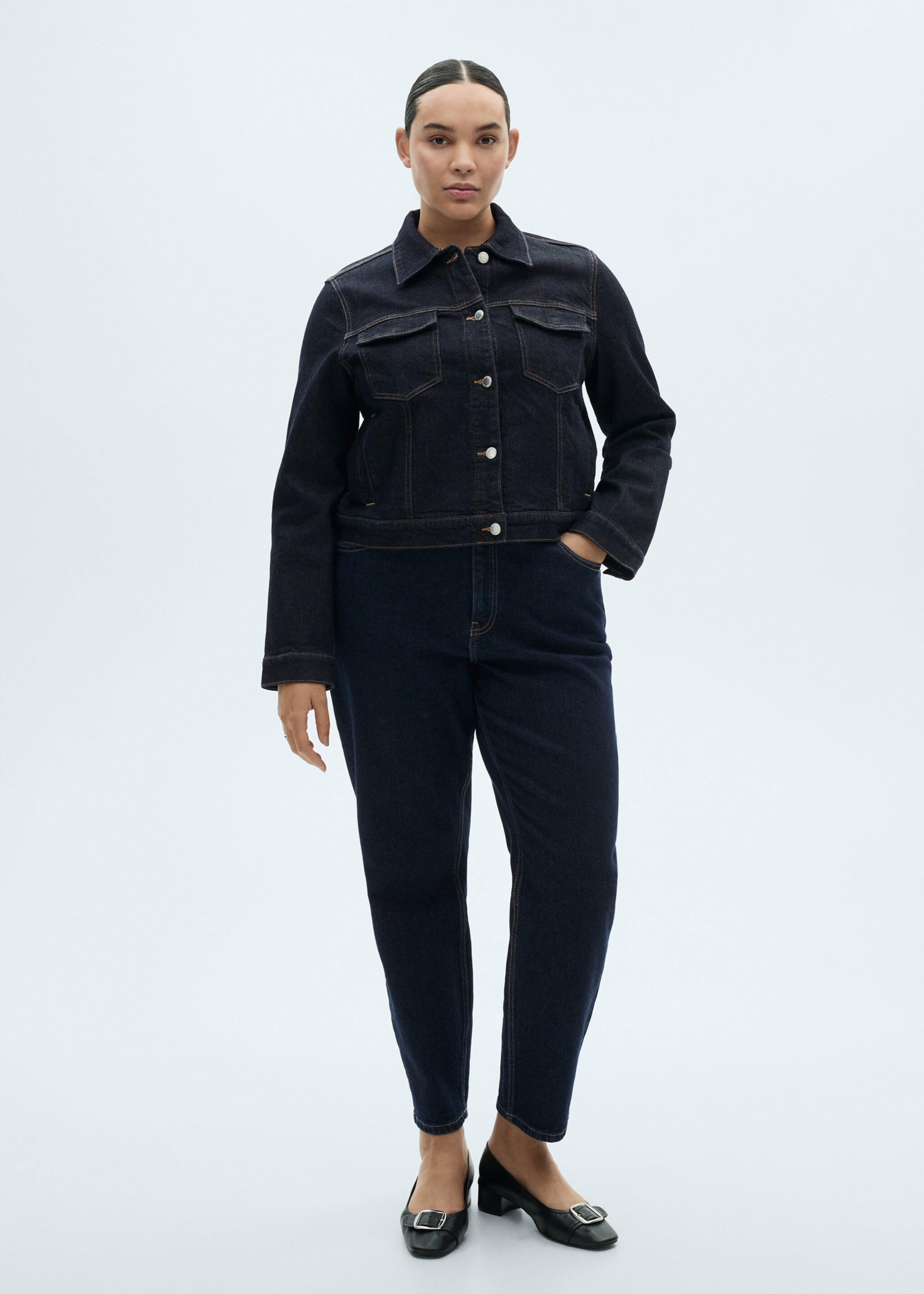 Blouson en jean poches - Détail de l'article 3