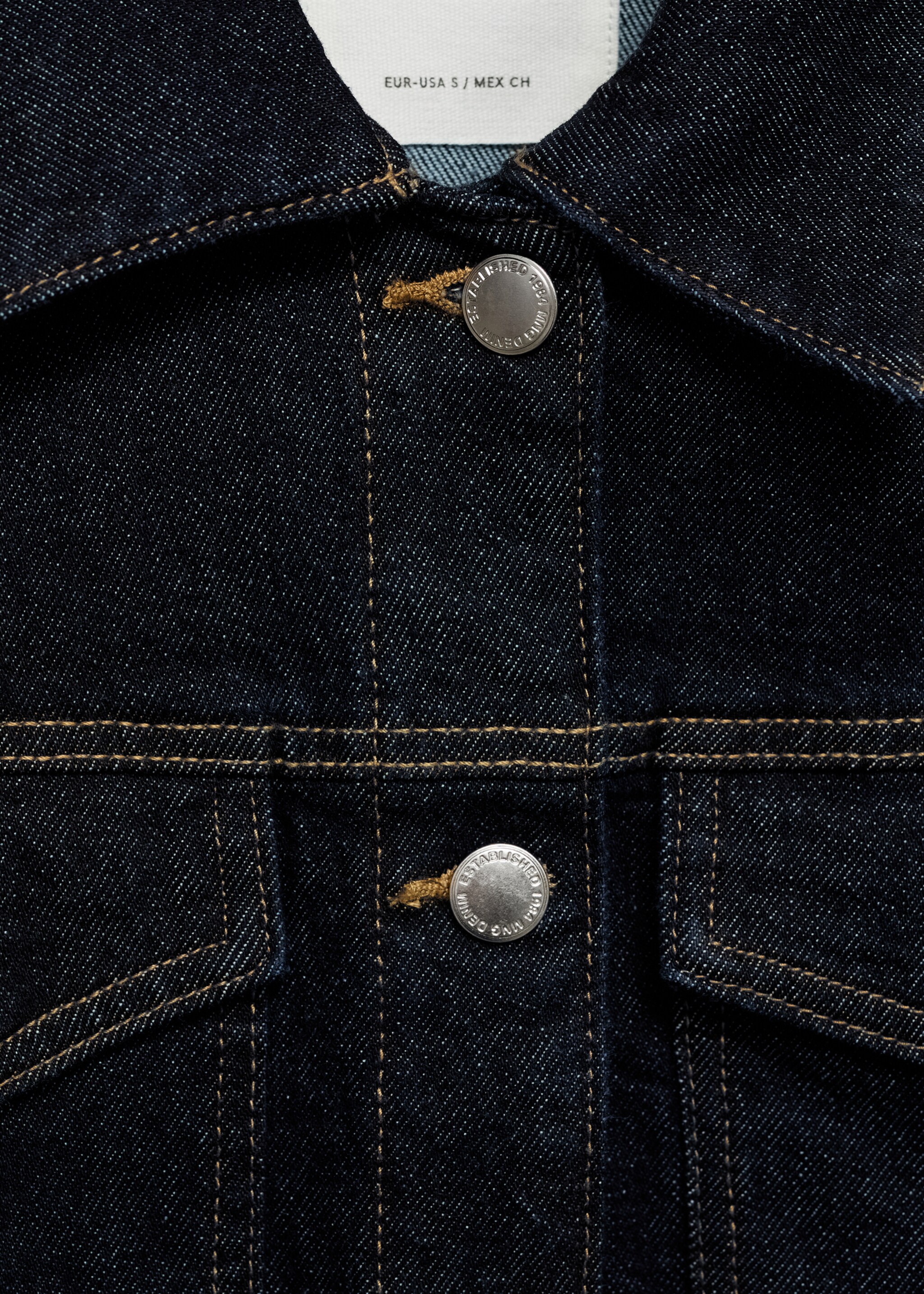 Blouson en jean poches - Détail de l'article 8