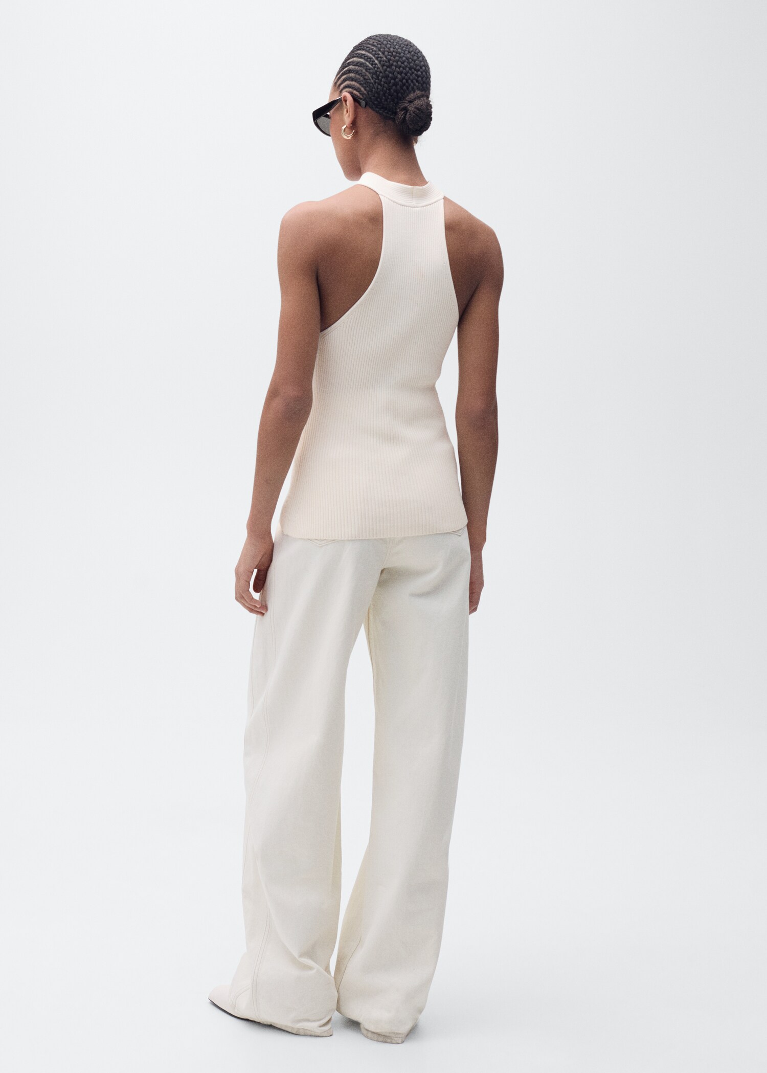 Top halter detalle nudo - Reverso del artículo