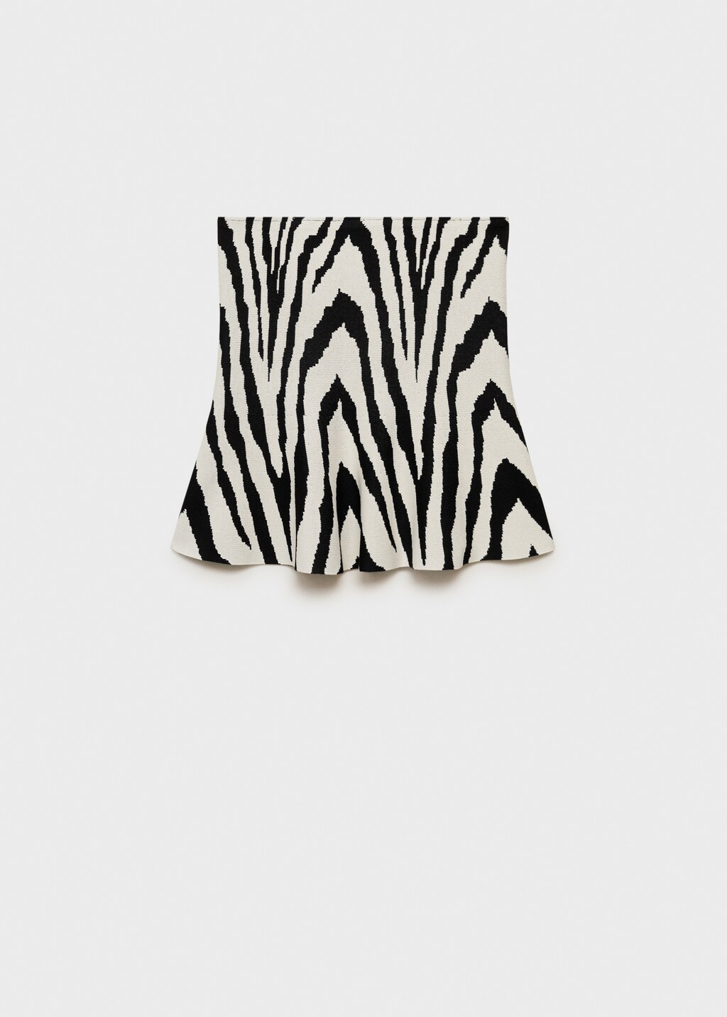Strapless knitted top - image 4