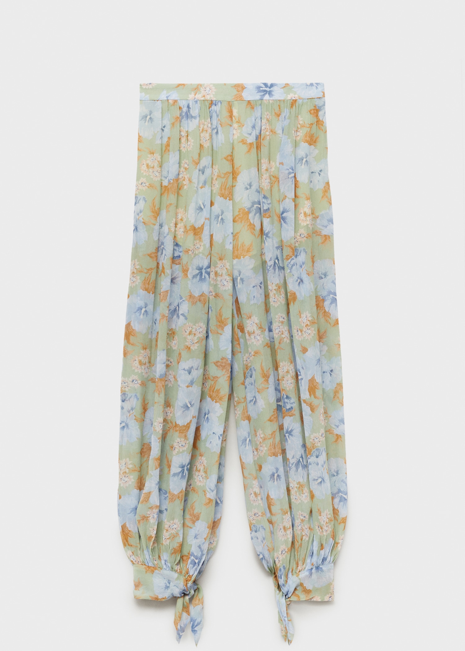 Ballonhose mit Blumenmuster - Artikel ohne Model