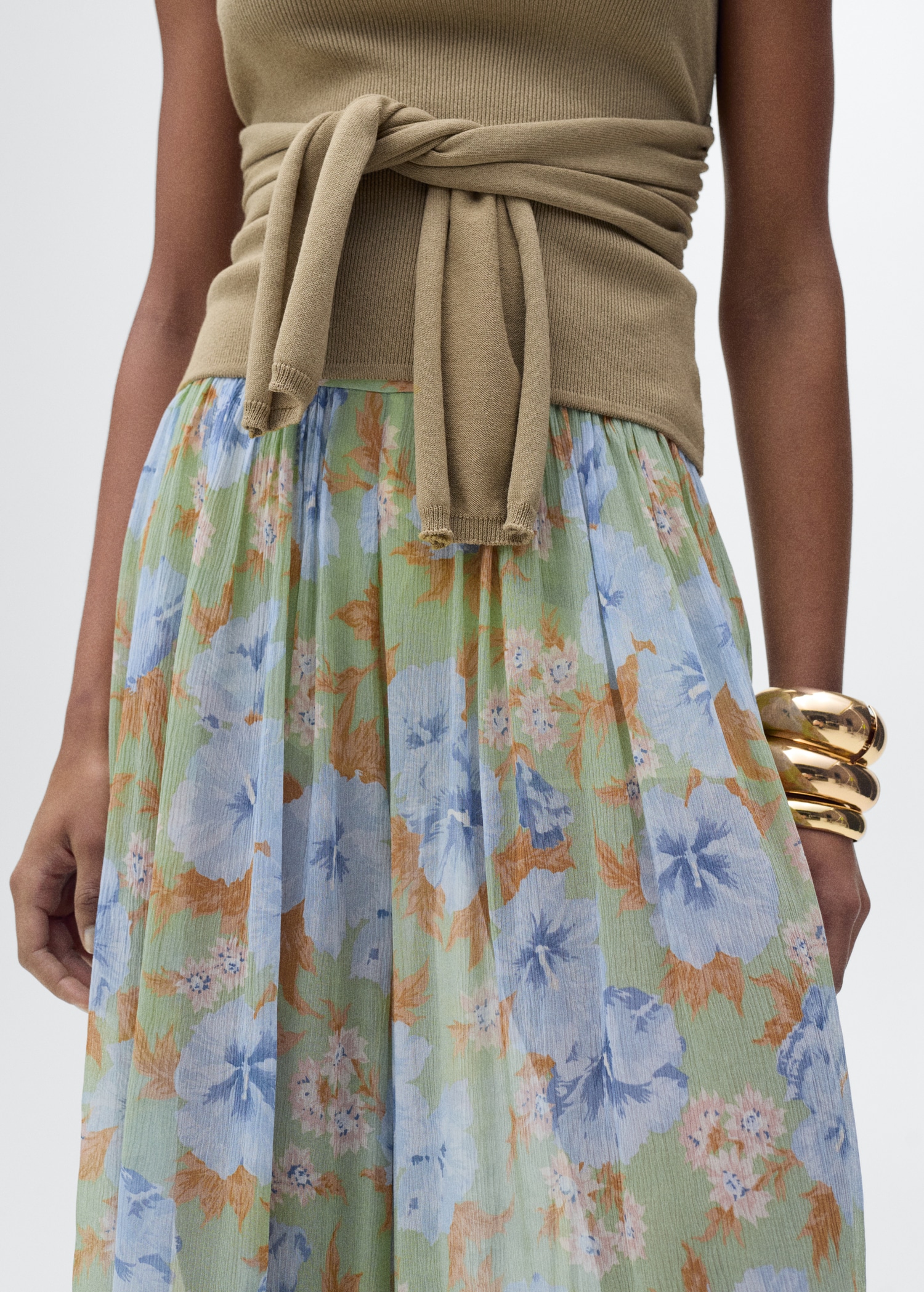 Ballonhose mit Blumenmuster - Detail des Artikels 1
