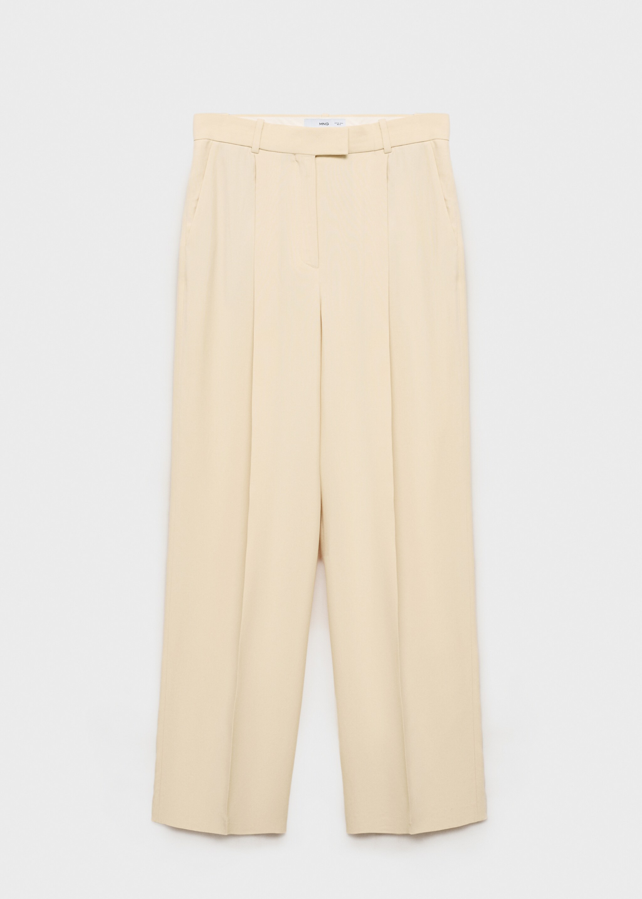 Pantalon costume wideleg à pinces - Article sans modèle