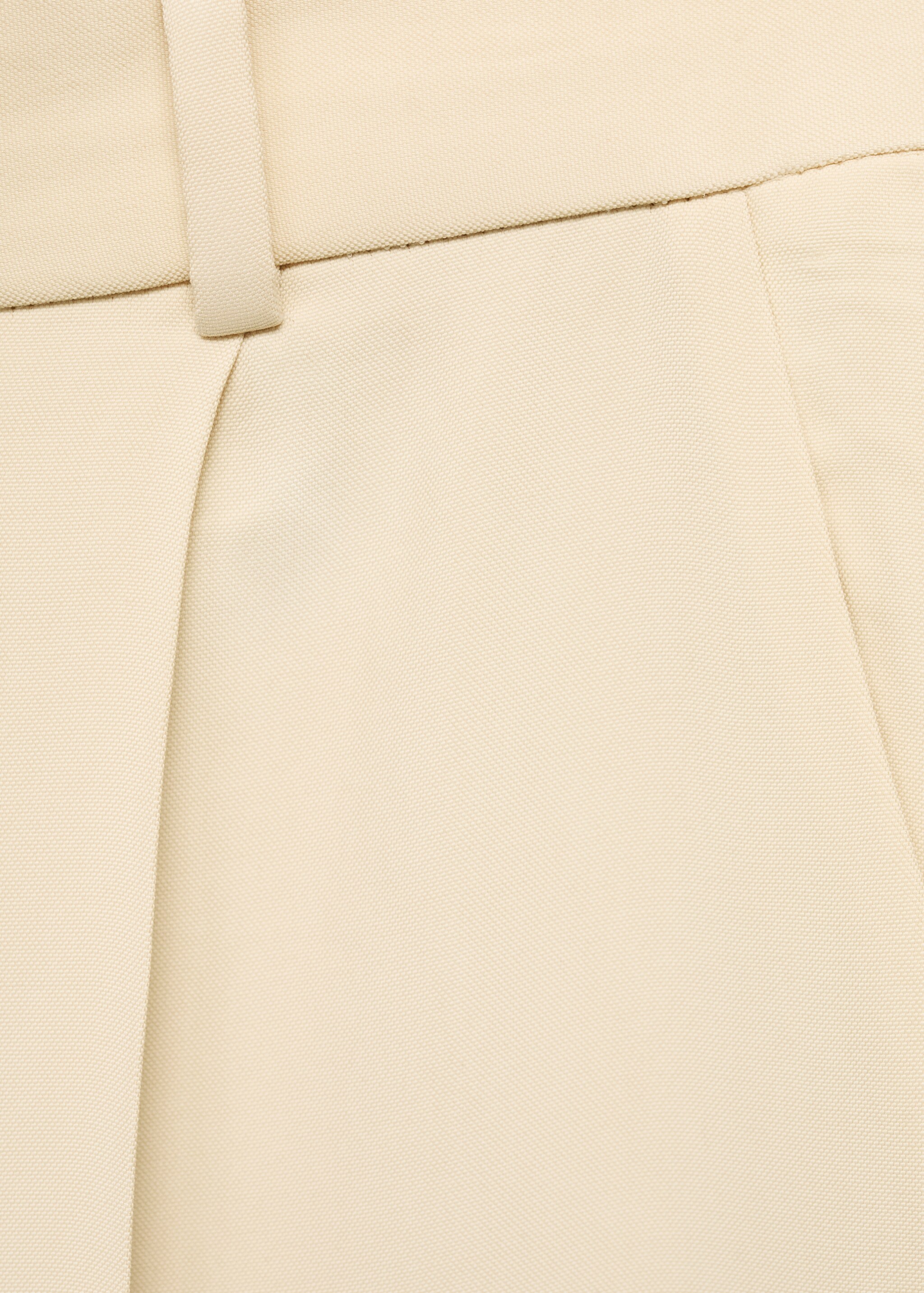 Pantalon costume wideleg à pinces - Détail de l'article 0