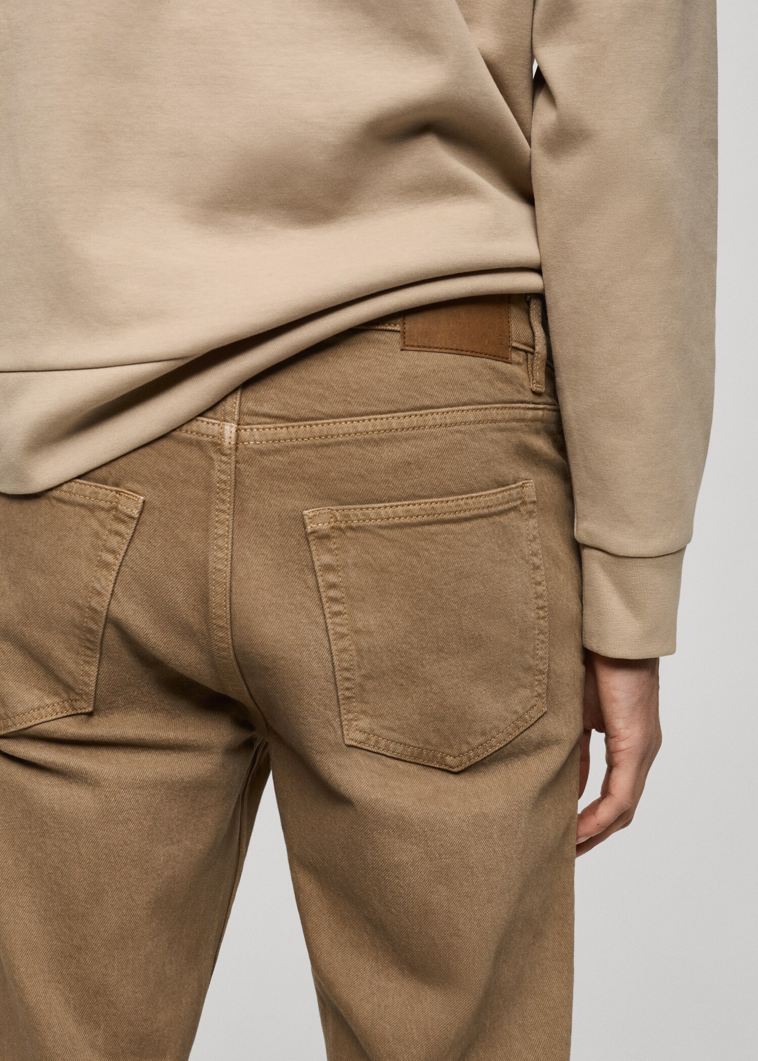 Ben tapered cropped jeans - Details of the article 6