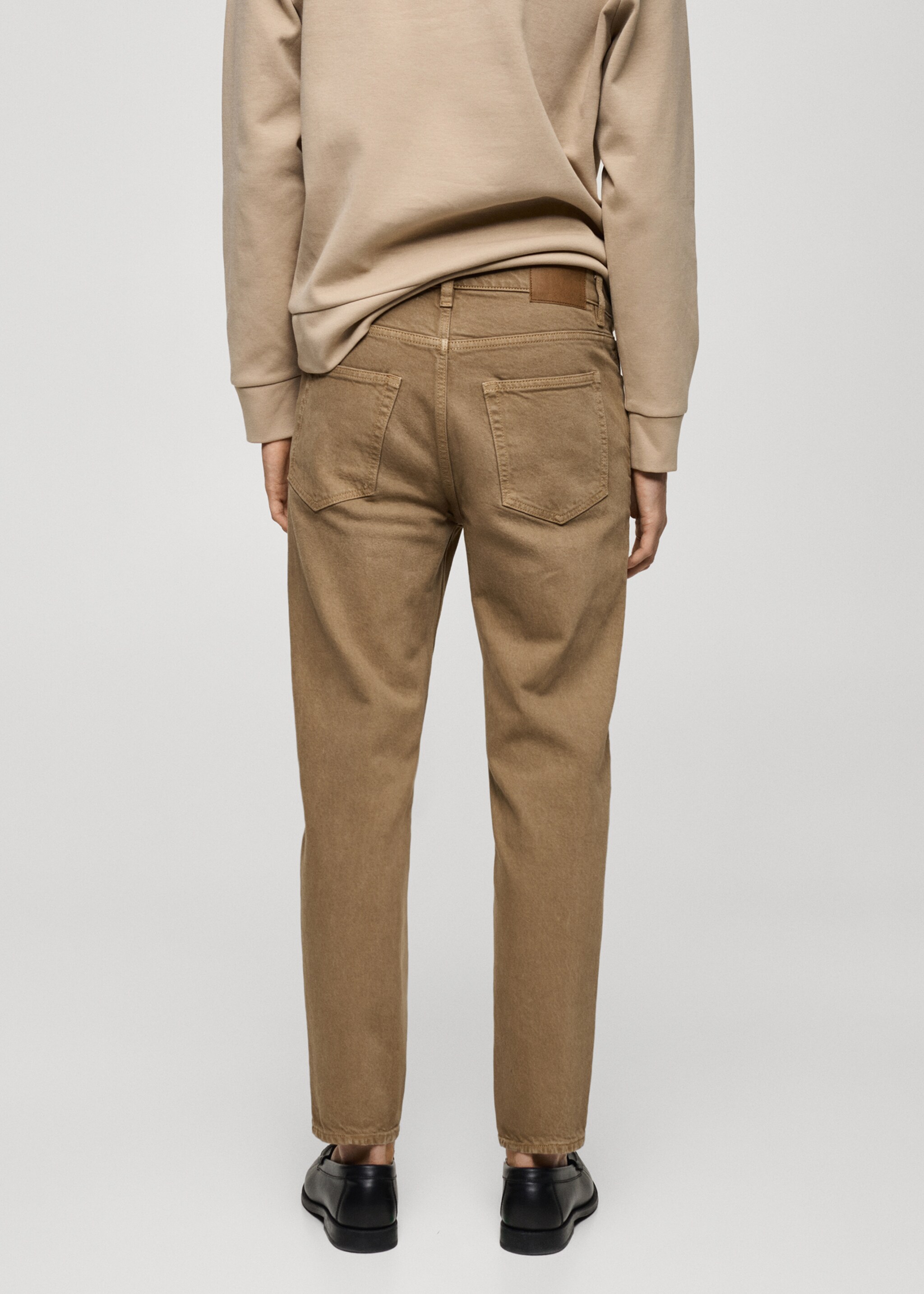 Ben tapered cropped jeans - Reverse of the article