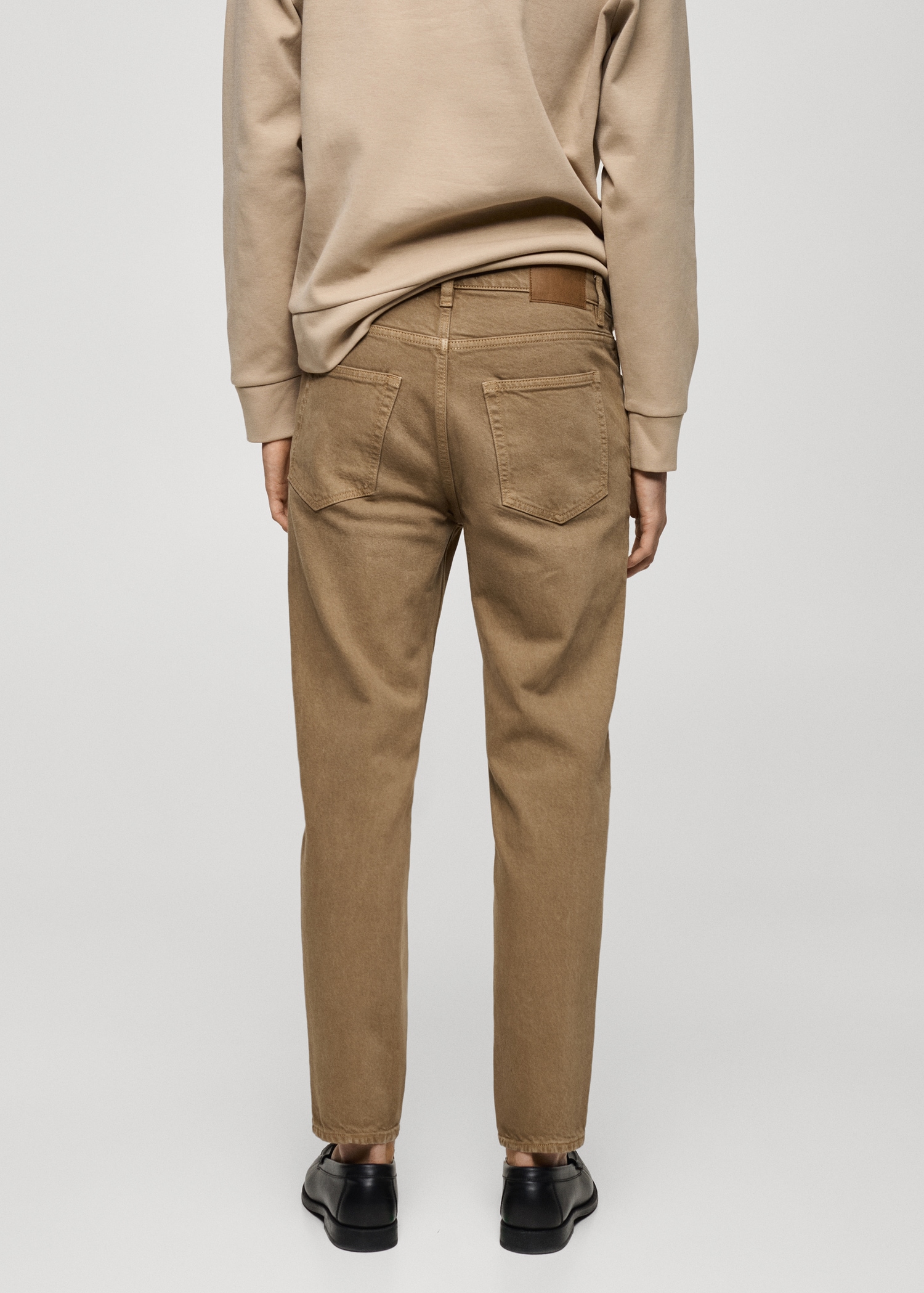 Tapered-Jeans Ben in Cropped-Länge - Rückseite des Artikels