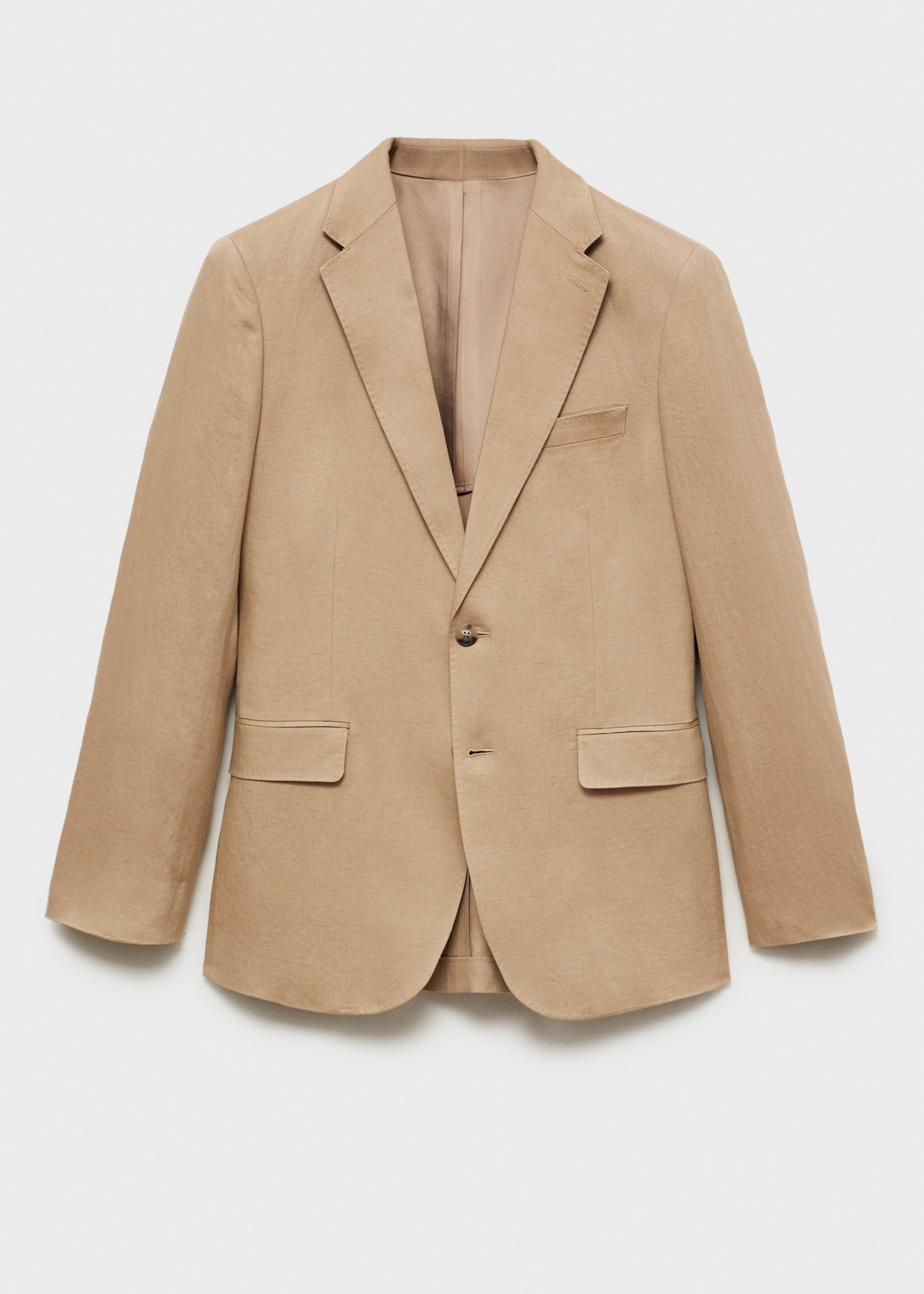 Amalfi 100% linen slim-fit suit jacket - Article without model