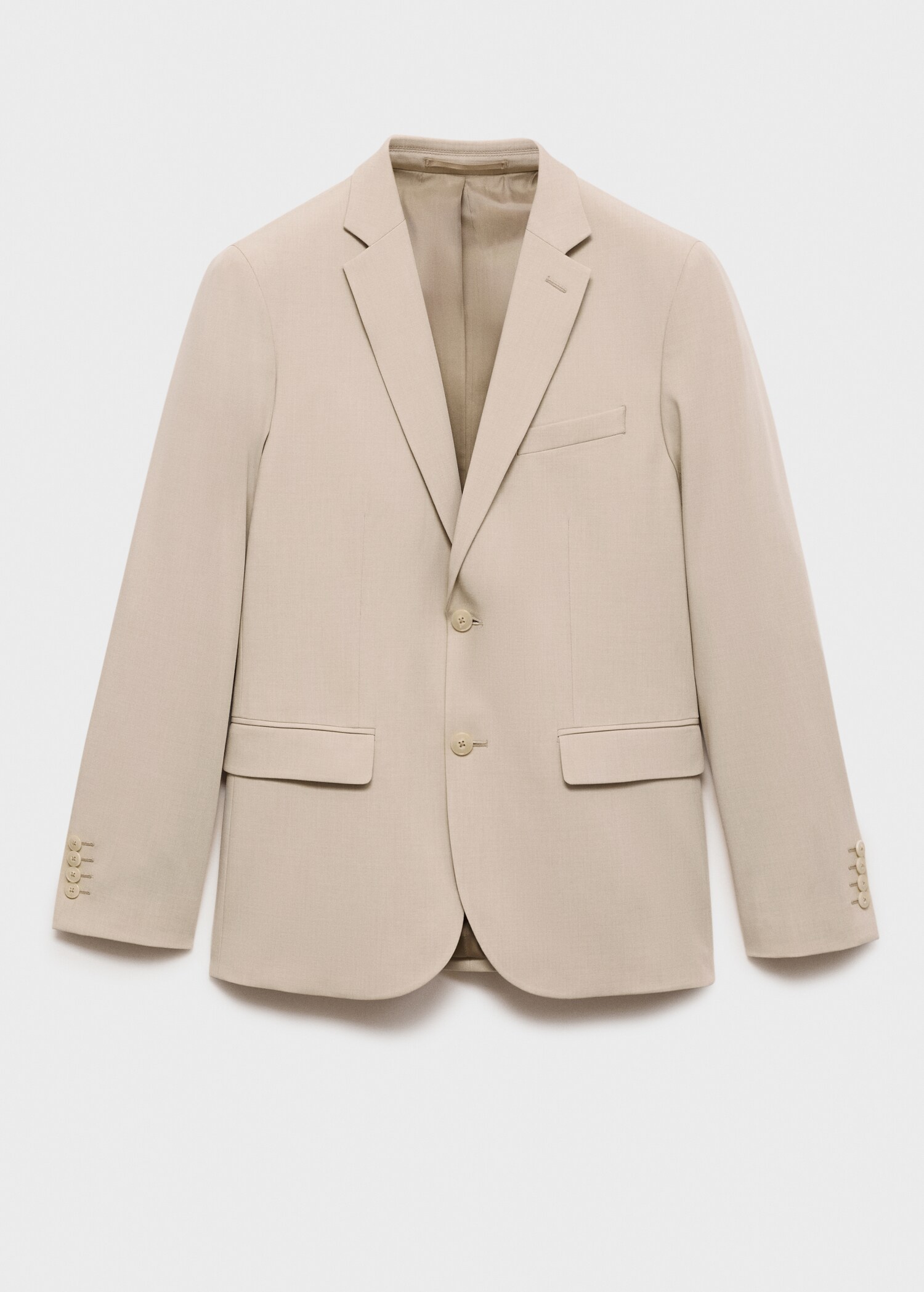 Super slim-fit suit jacket in stretch fabric - Article without model