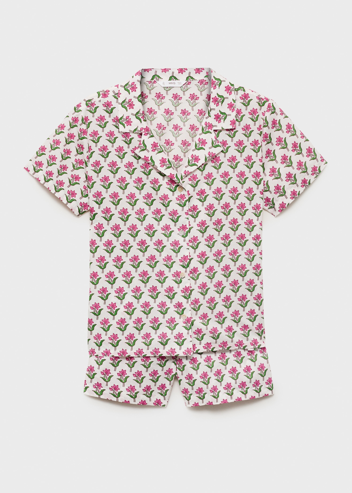 Printed cotton pyjama pack - Teen | MNG Australia