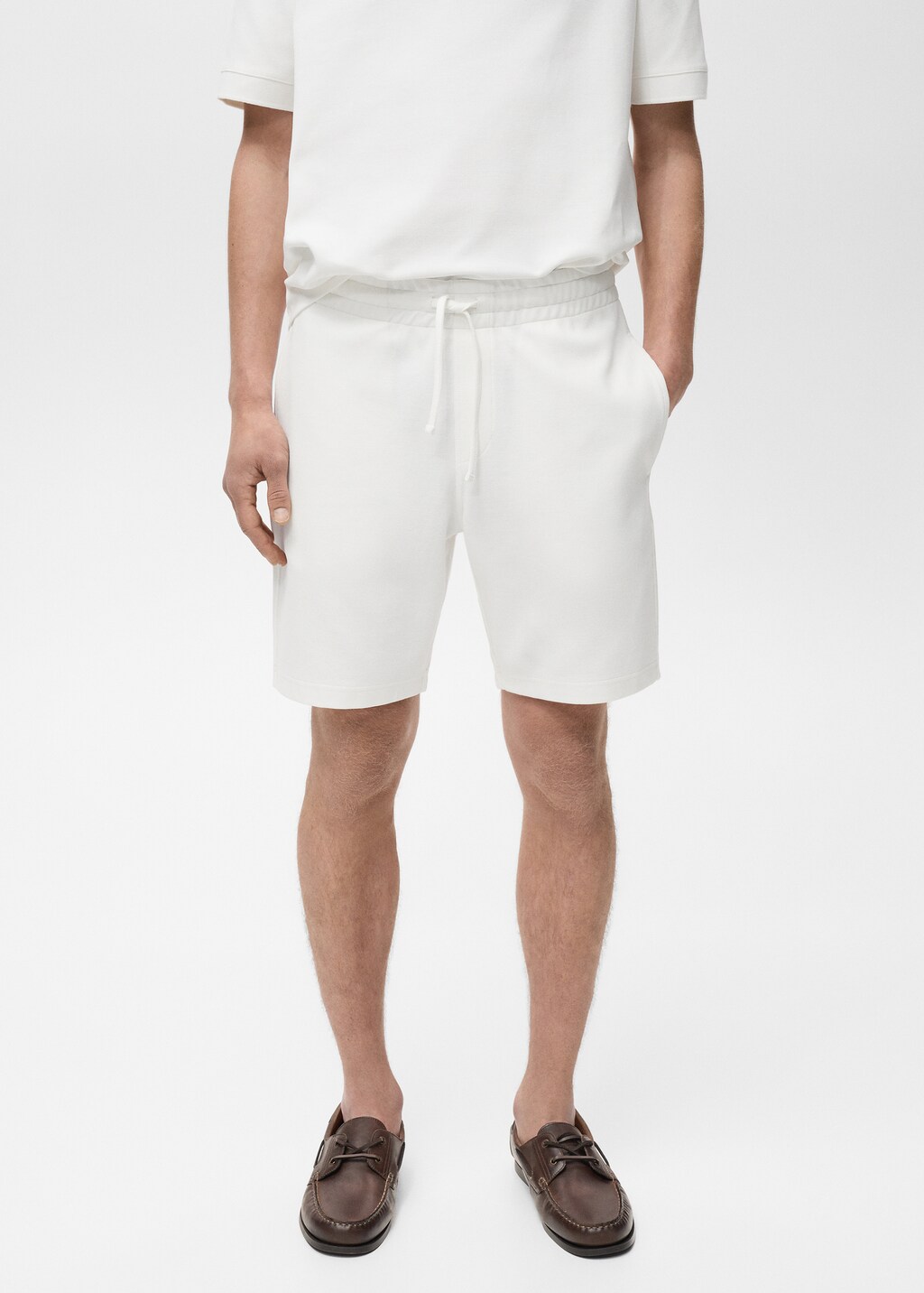 ★Smooth Mood★Bedroom Shorts★White★韓国★大人気★ MOOD Shorts | Shorts | YEAZ | YEAZ