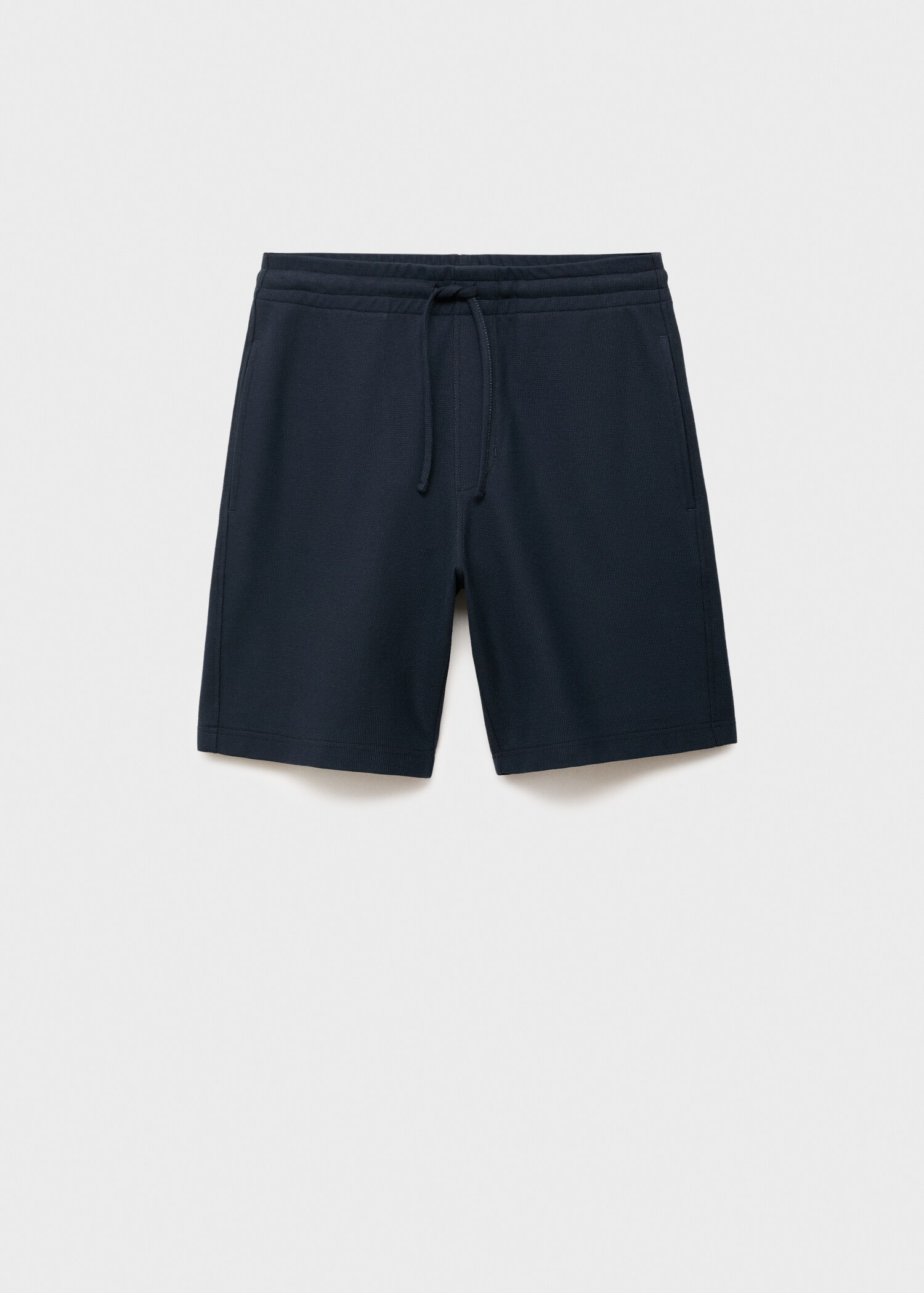 Bermudasshorts mit Strickstruktur - Artikel ohne Model