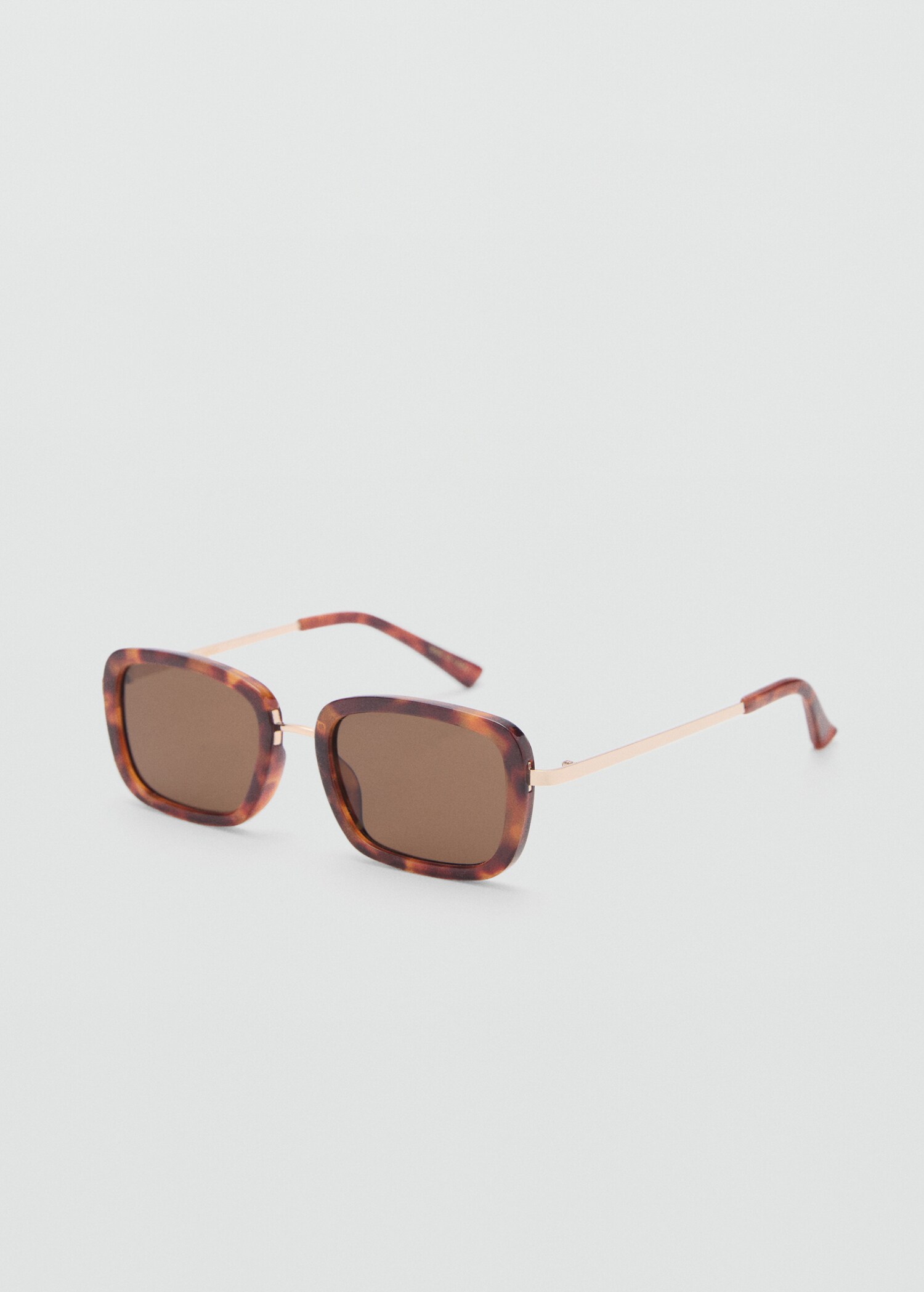 Lunettes de soleil monture combinée - Plan moyen